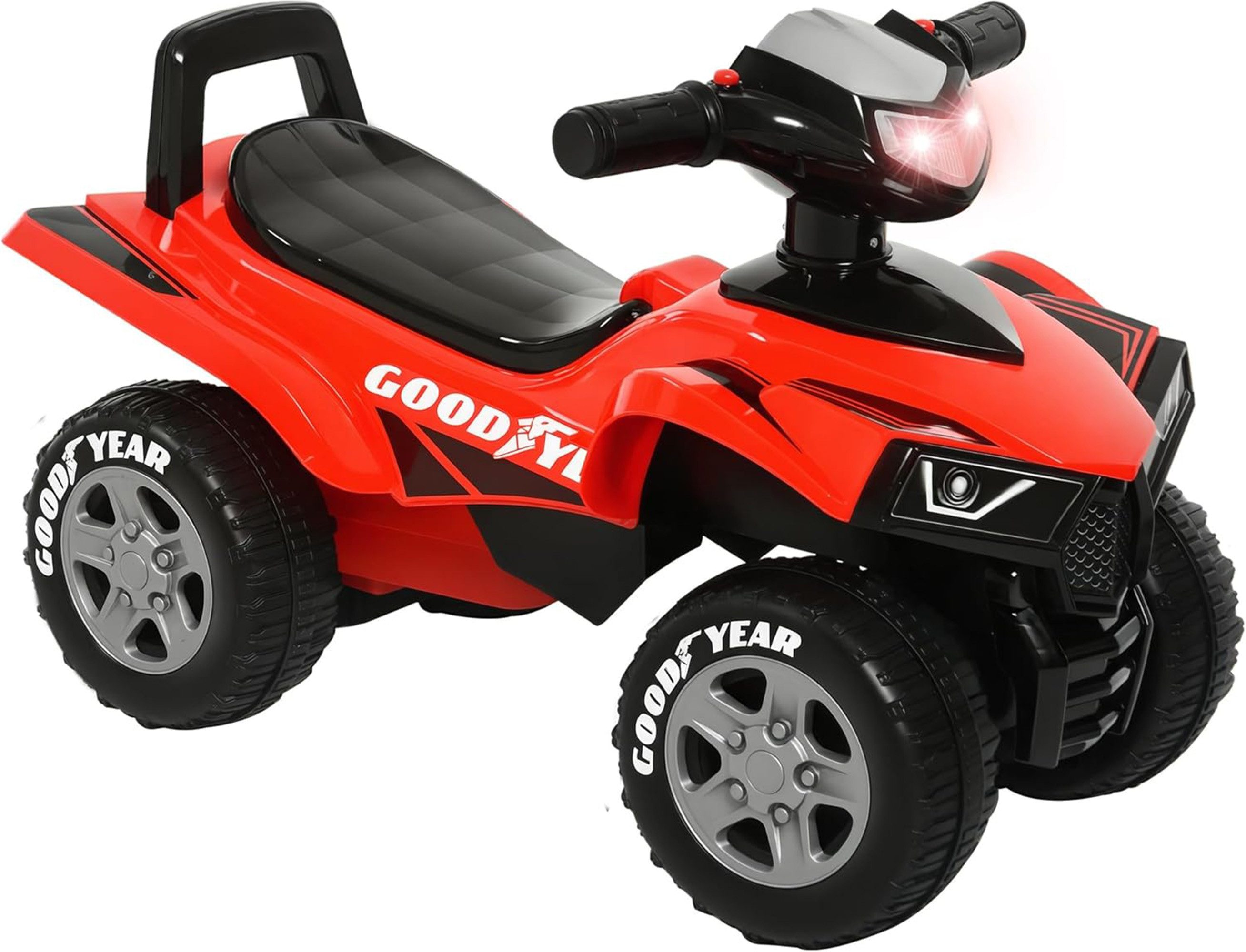 ibettertec Elektro-Kindermotorrad Elektro-Quad, Miniquad, Kinderquad, Kindermotorrad, Kinderfahrzeug, (1-tlg), Metall-Kunststoff-Konstruktion, rutschfeste Lenkergriffe