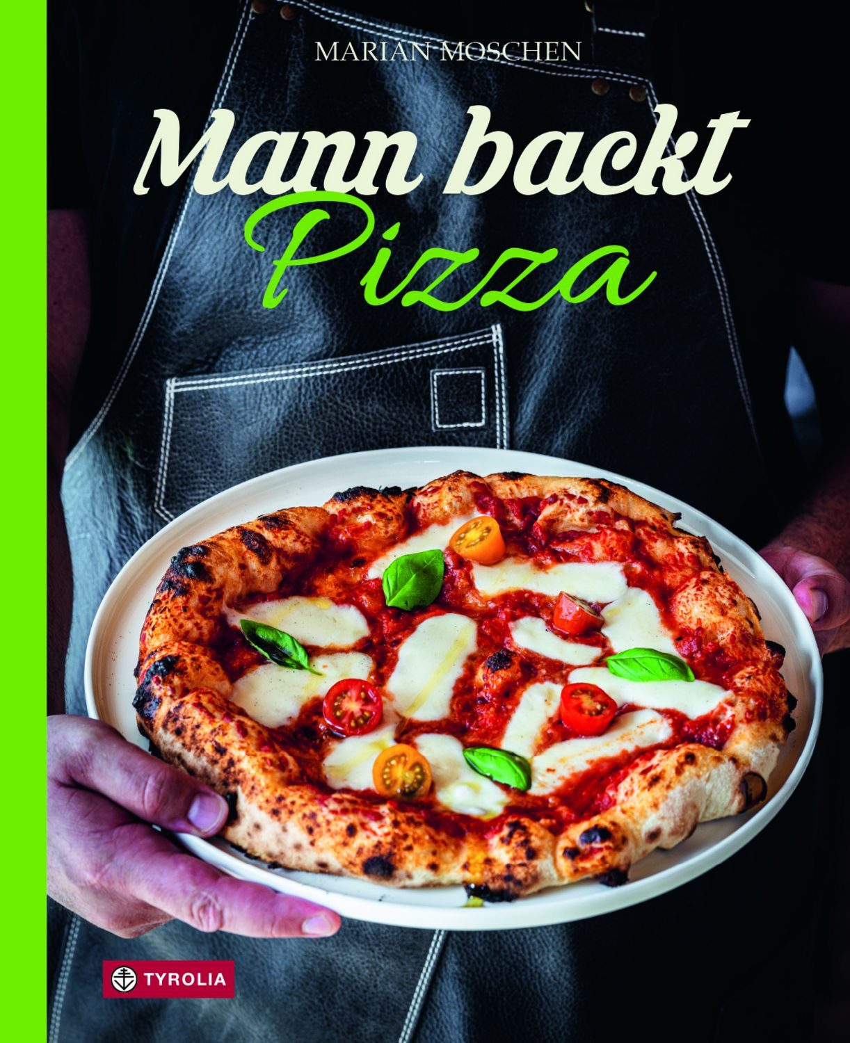 Mann backt Pizza / Marian Moschen