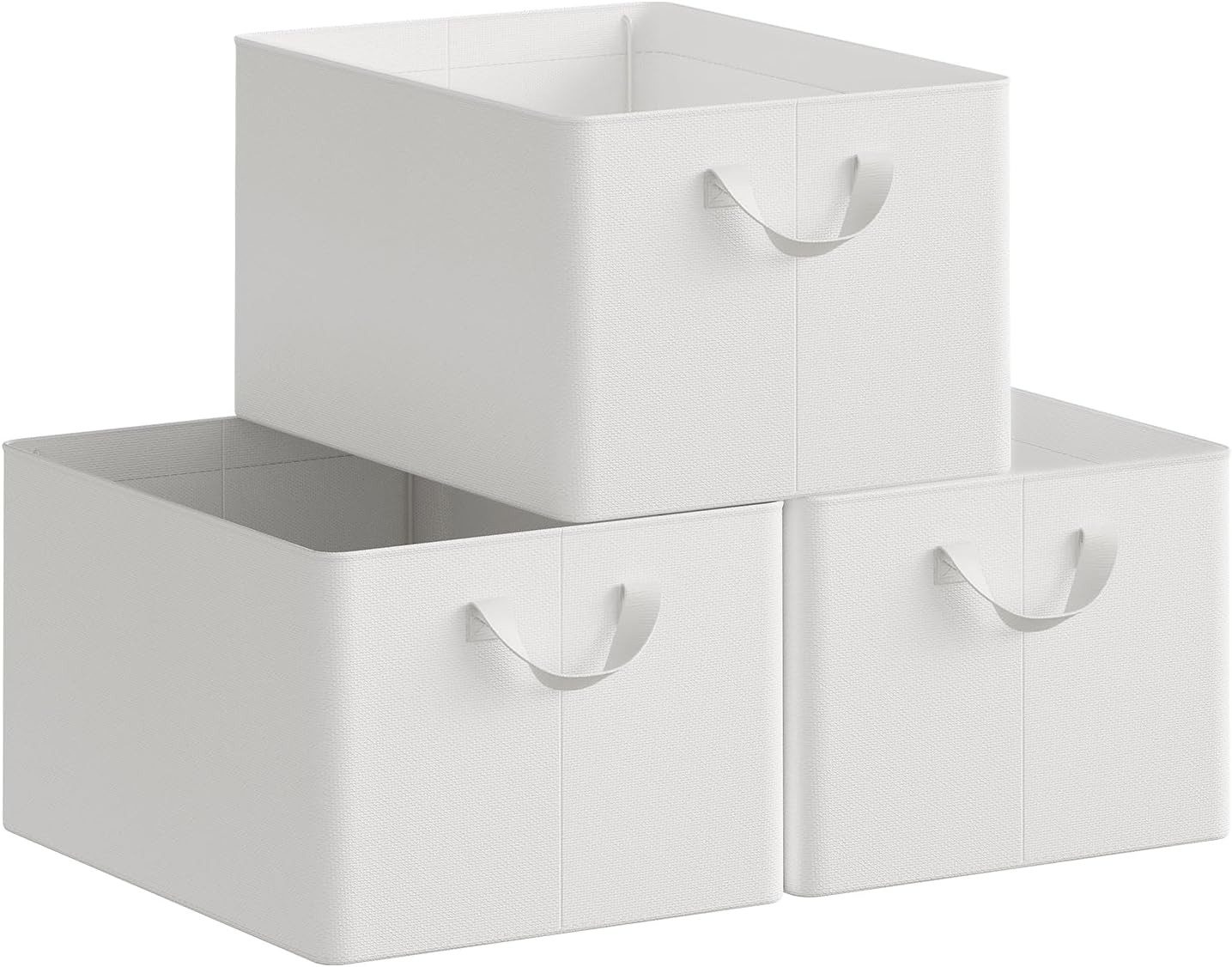 Woltu Aufbewahrungsbox (3 St), mit Griffen, für Schlafzimmer, Arbeitszimmer günstig online kaufen