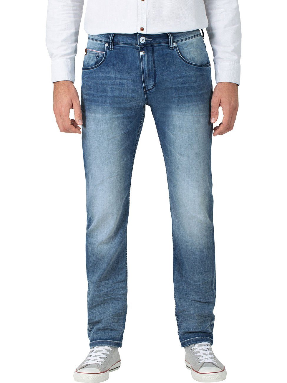 Herren Jeans TIMEZONE Slim-fit-Jeans ScottTZ Jeanshose mit Stretch