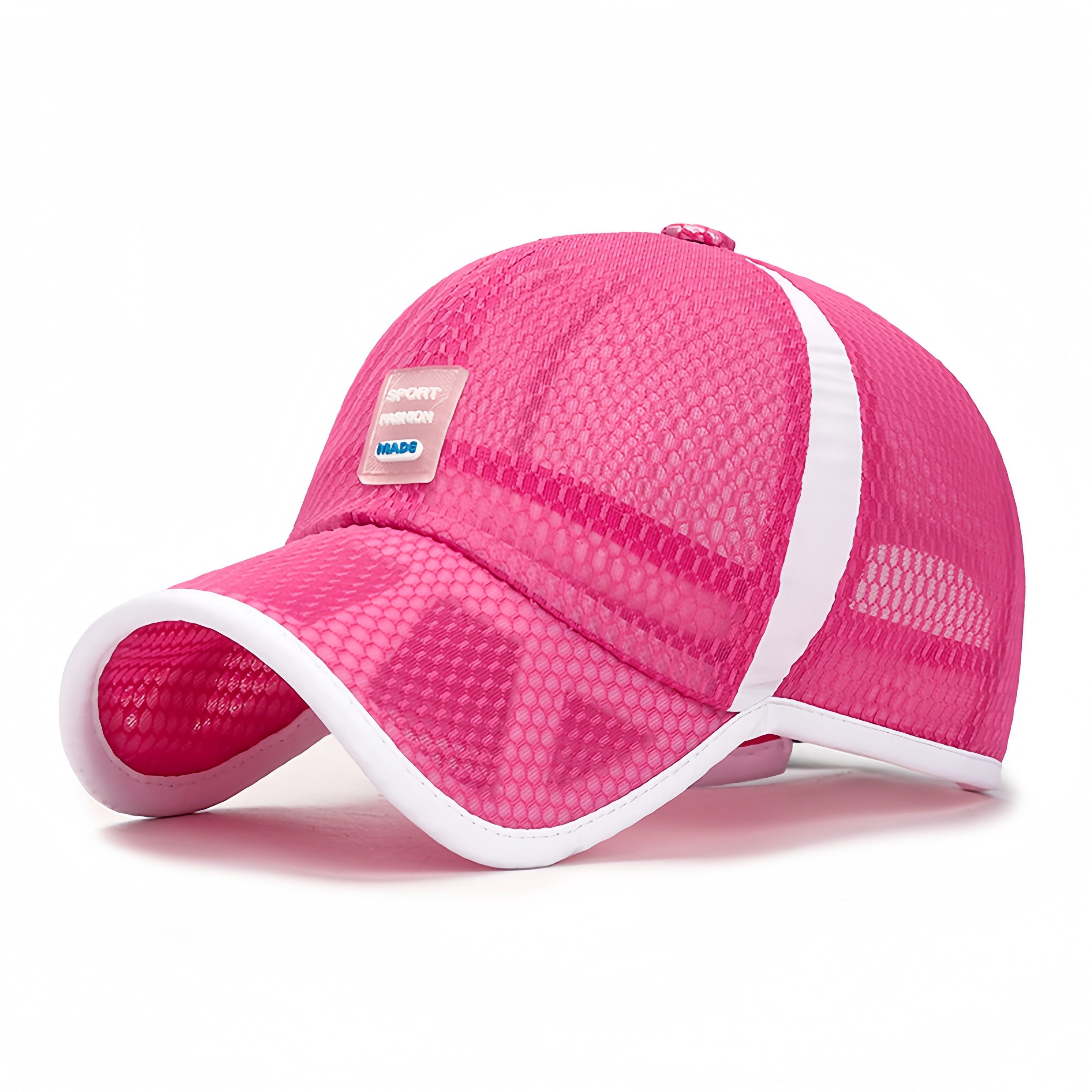 FOUORTUNATE-BEE Baseball Cap Kinder-Baseballcap – schnell trocknend, verstellbar, Sommer Atmungsaktive Mesh-Kappe für Jungen und Mädchen, ideal für Basketball