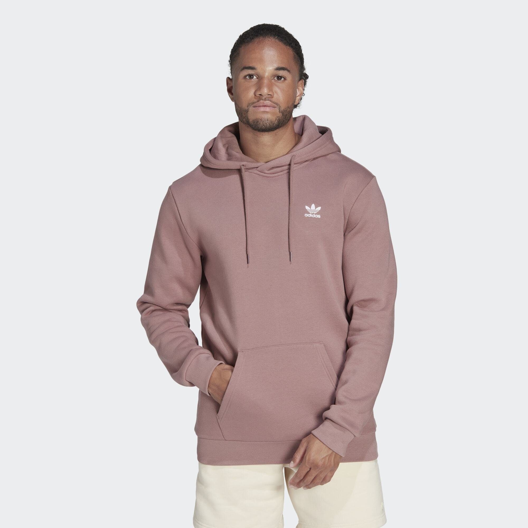 adidas Originals Hoodie ADICOLOR ESSENTIALS TREFOIL HOODIE Purple | Sweatshirts