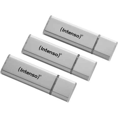 Intenso Alu Line 32 GB - Speicherstick - silber USB-Flash-Laufwerk