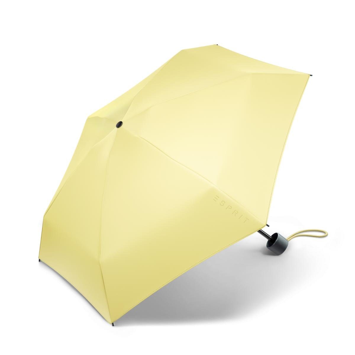 HAPPY RAIN Taschenregenschirm Petito Regenschirm 57408 Lemon Meringue, leicht