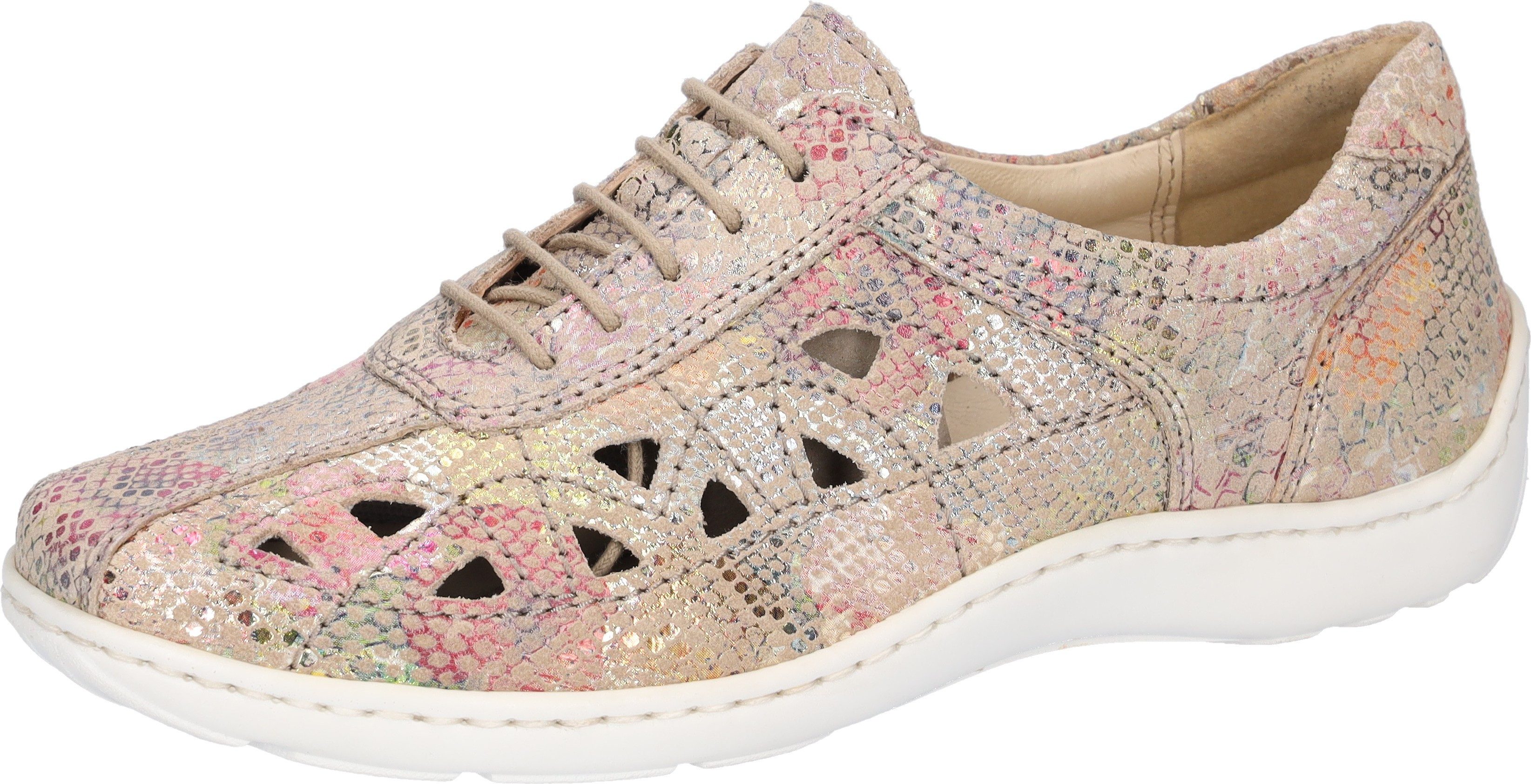 Waldläufer HENNI Schnürschuh Freizeitsneaker, Halbschuh, Bequemschuh, Komfortweite H (sehr weit)