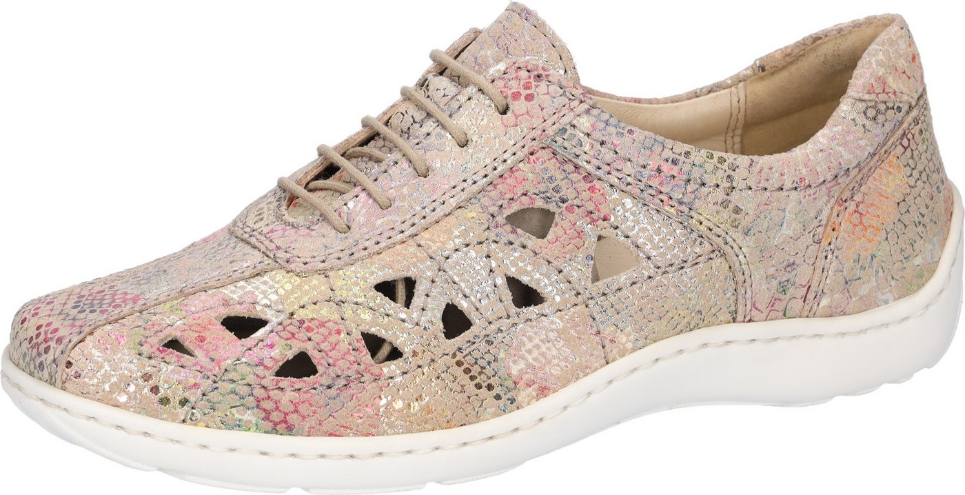 Waldläufer Henni Schnürschuh Freizeitsneaker, Halbschuh, Bequemschuh, Komfortweite H (sehr weit)