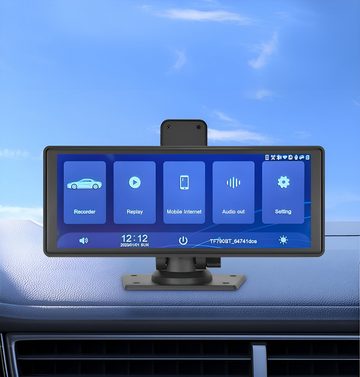 HIYORI 9,3 Zoll Touchscreen-Navigationsgerät für Auto PKW-Navigationsgerät (1080p Dashcam und kabelloser Funktion)