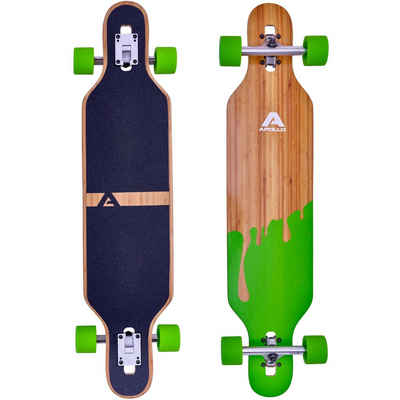 Apollo Longboard Twin Tip DT Fiberglas Longboards, Extrem leicht und stabil