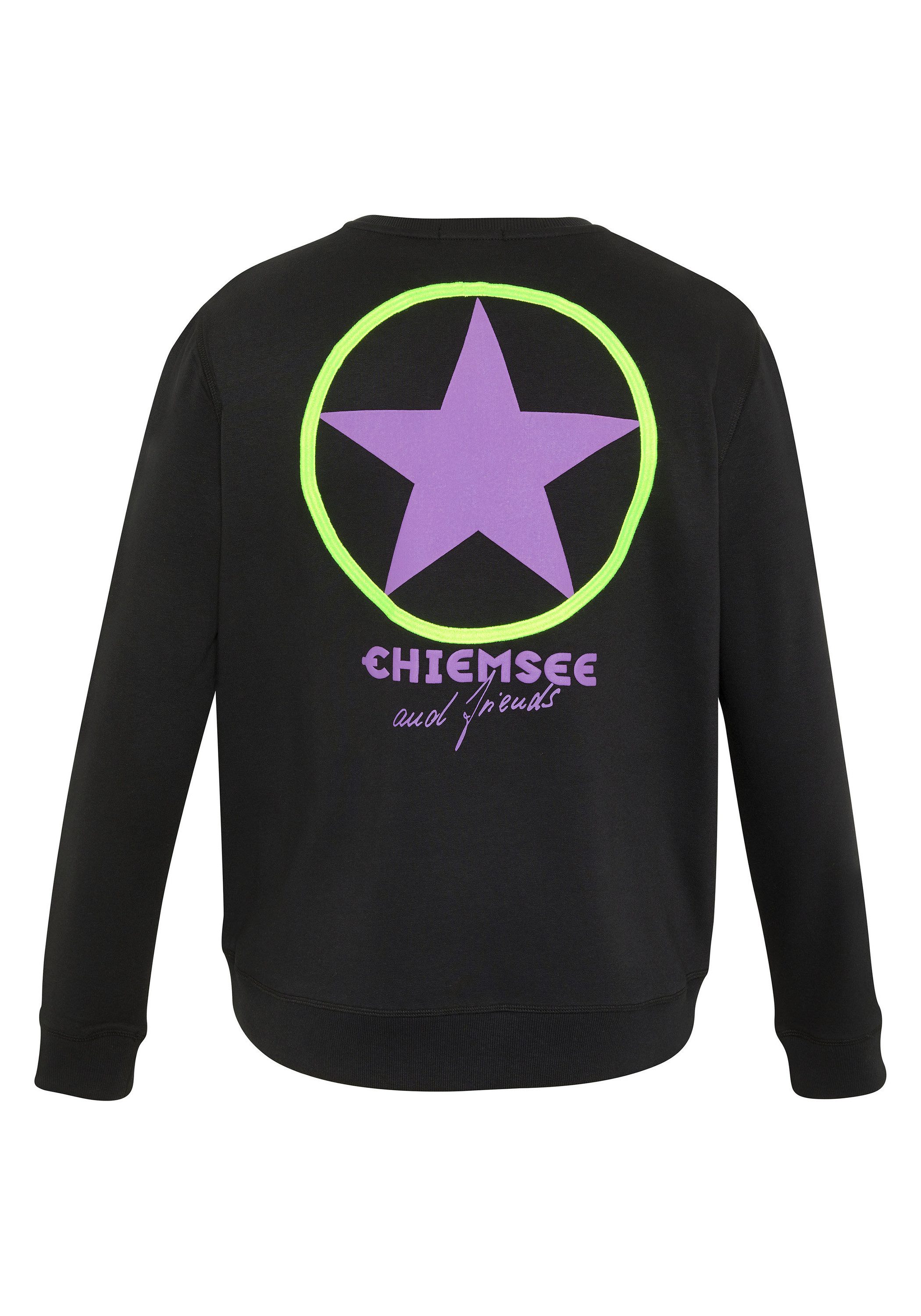 Chiemsee Sweatshirt Sweatshirt mit label-typischem Backprint günstig online kaufen