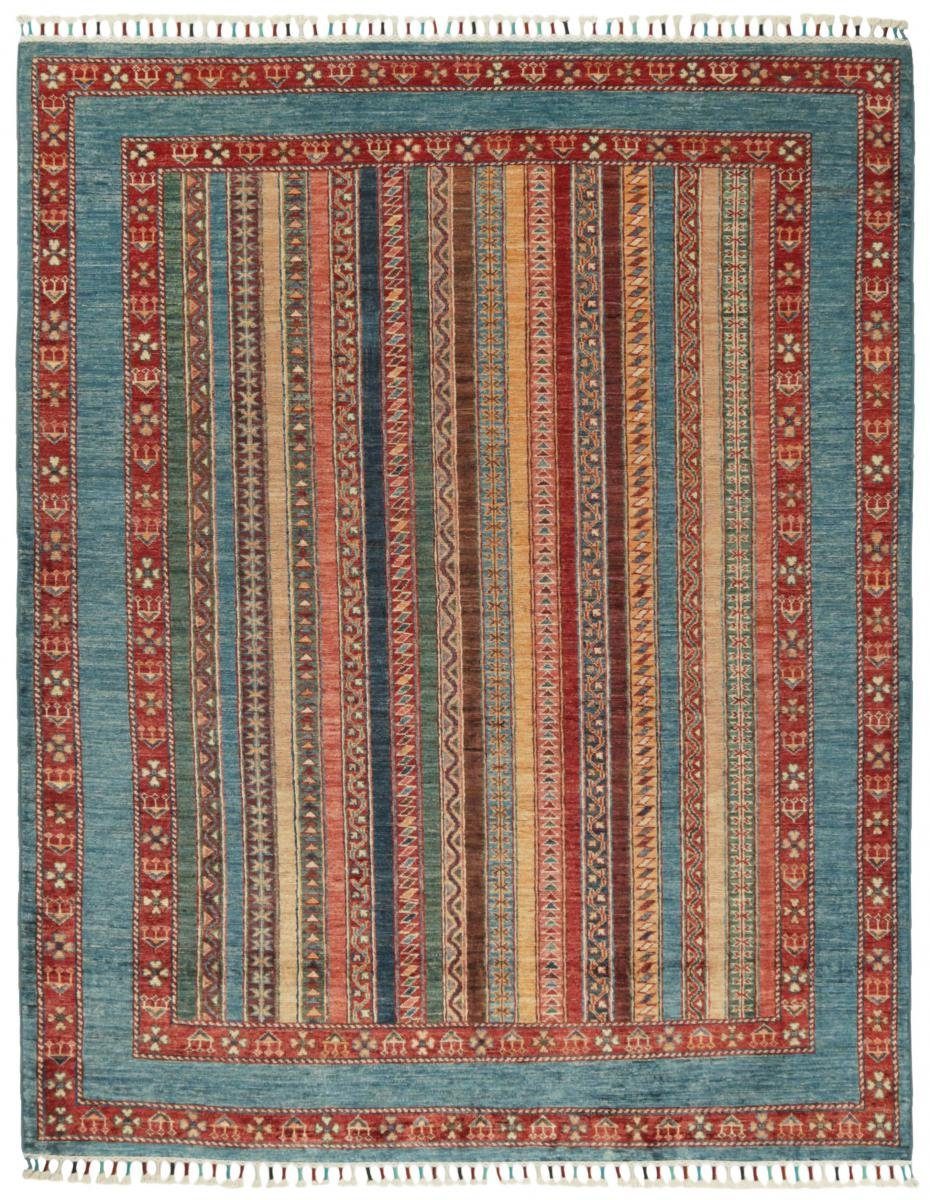 Orientteppich Arijana Shaal 156x194 Handgeknüpfter Orientteppich, Nain Trading, rechteckig, Höhe: 5 mm