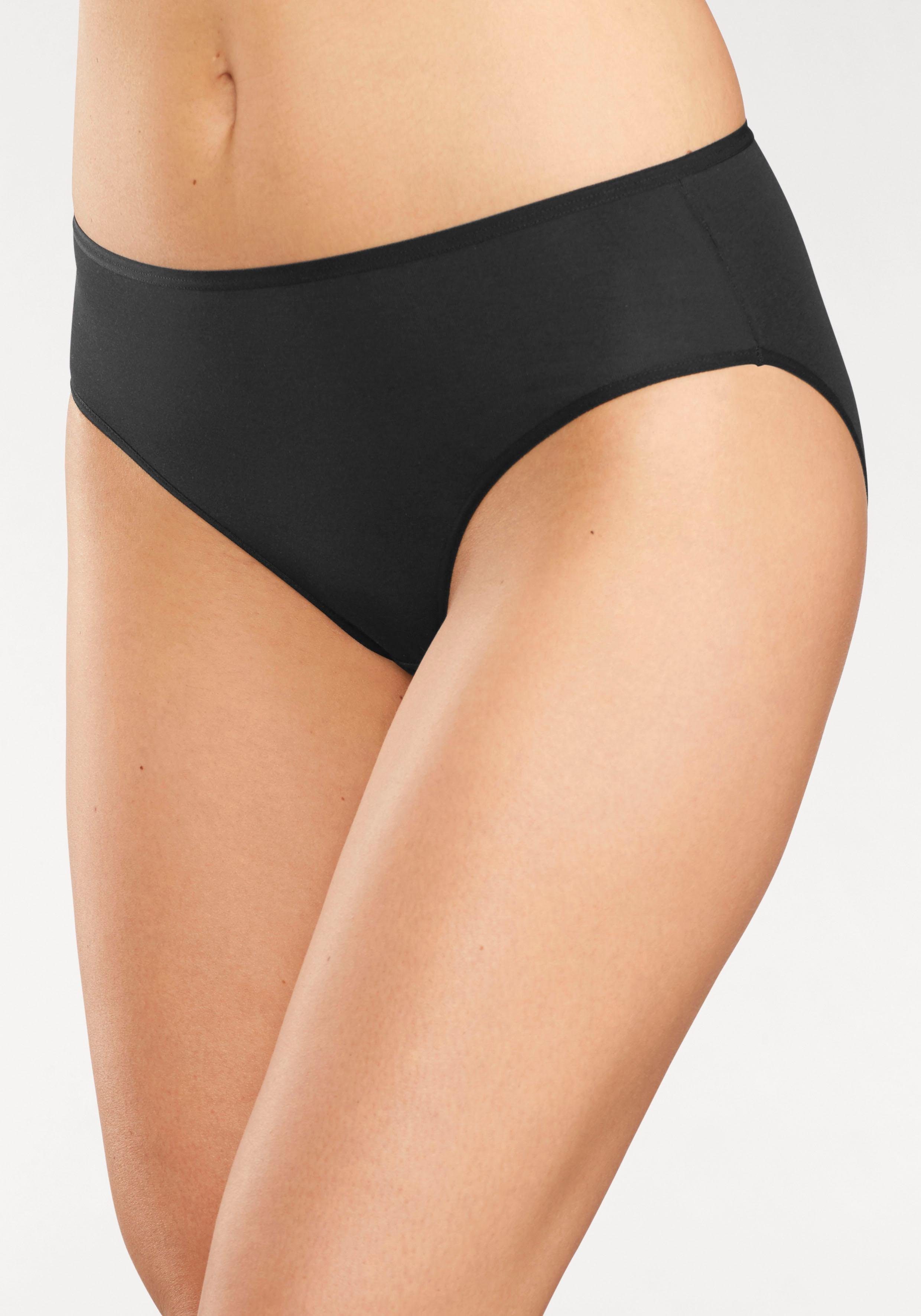 LASCANA Jazz-Pants Slips Modal-Qualität (Packung, schwarz aus hochwertiger 3-St)