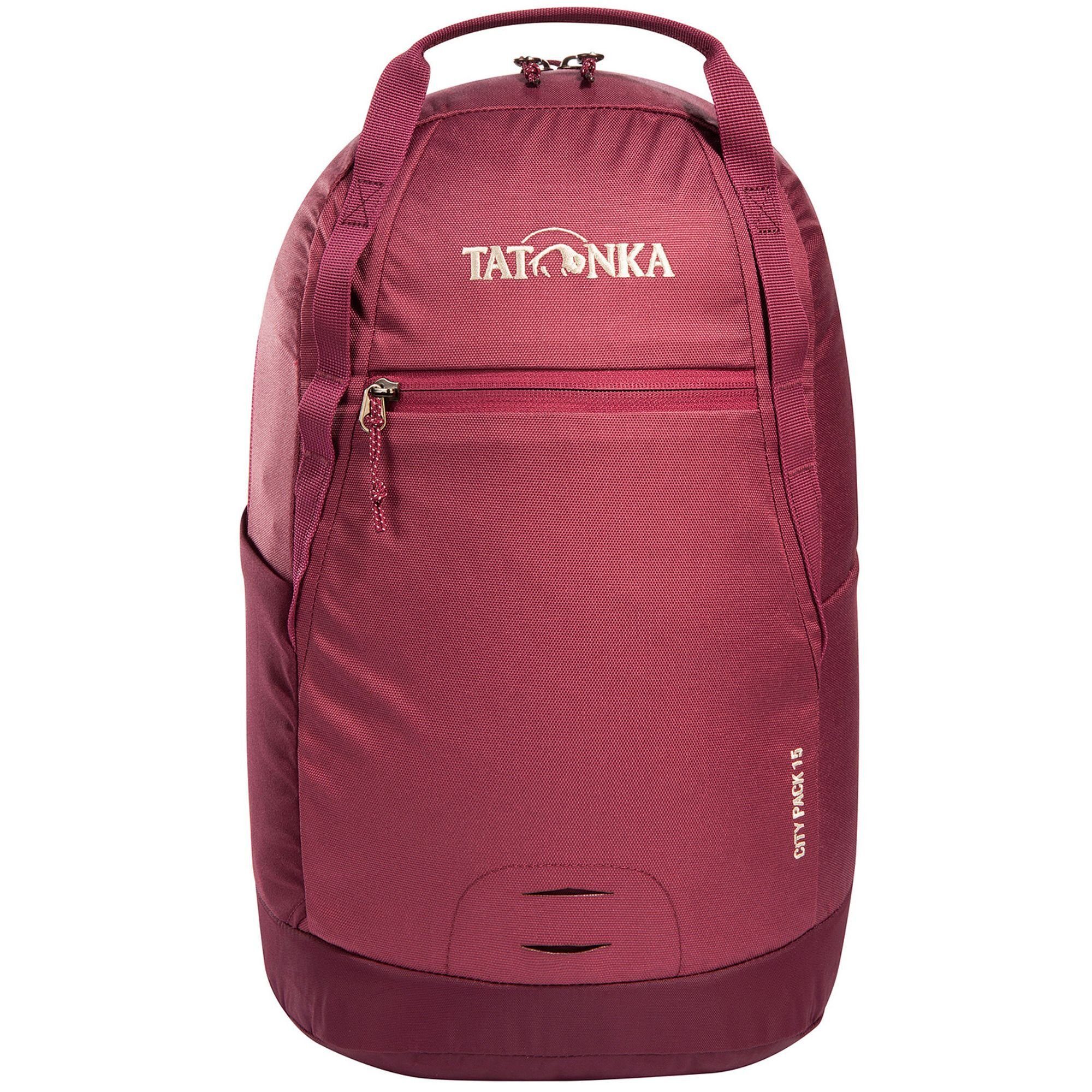 TATONKA® Rucksack City Pack, Polyester bordeauxred-dahlia