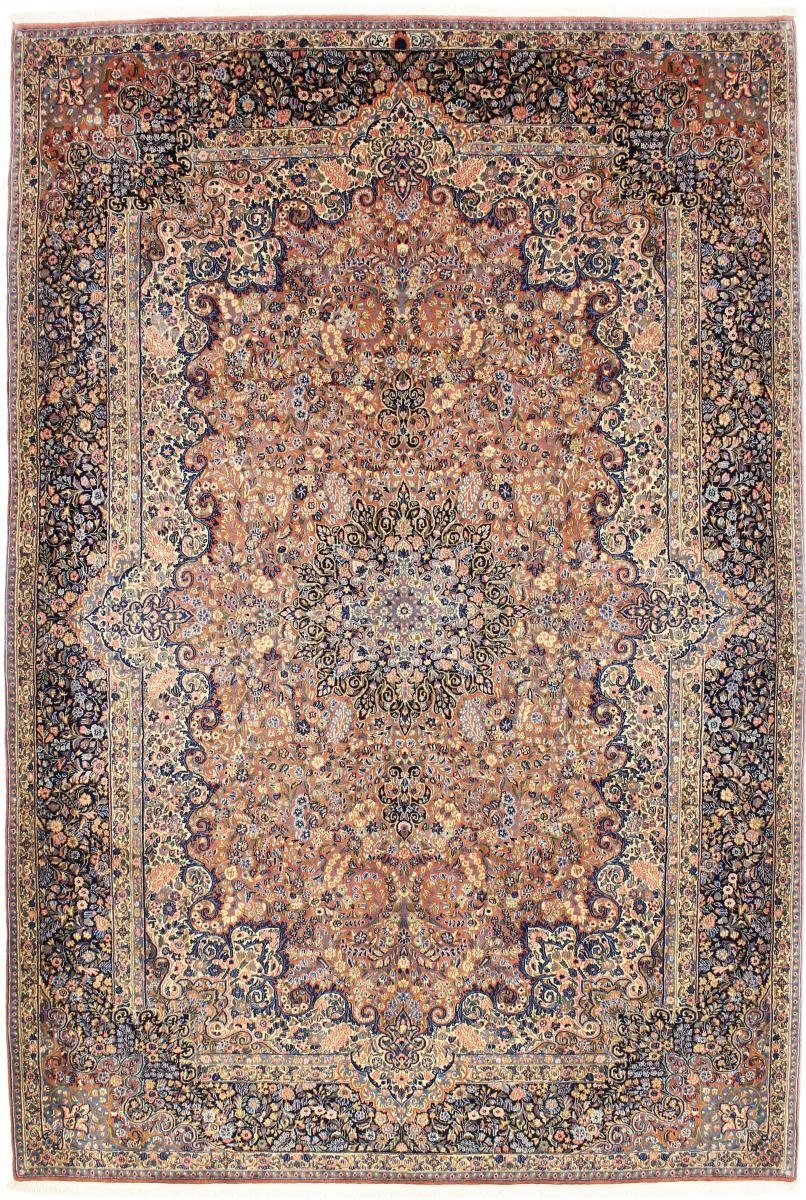 Orientteppich Kerman Rafsanjan Sherkat 218x321 Handgeknüpfter Orientteppich, Nain Trading, rechteckig, Höhe: 12 mm