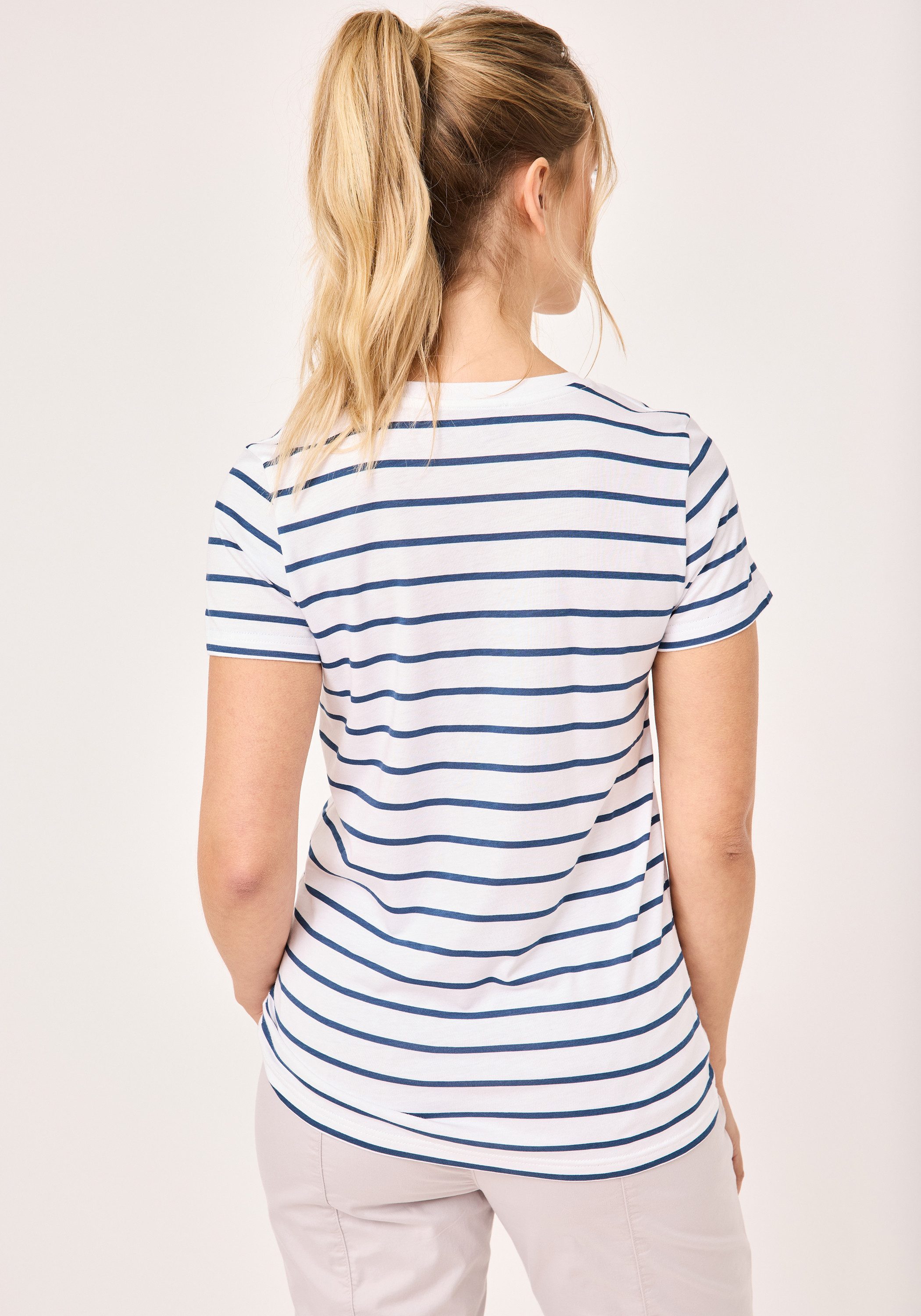 Paddock's Kurzarmshirt Short sleeve Damen Rundhals T-Shirt aus Baumwolle