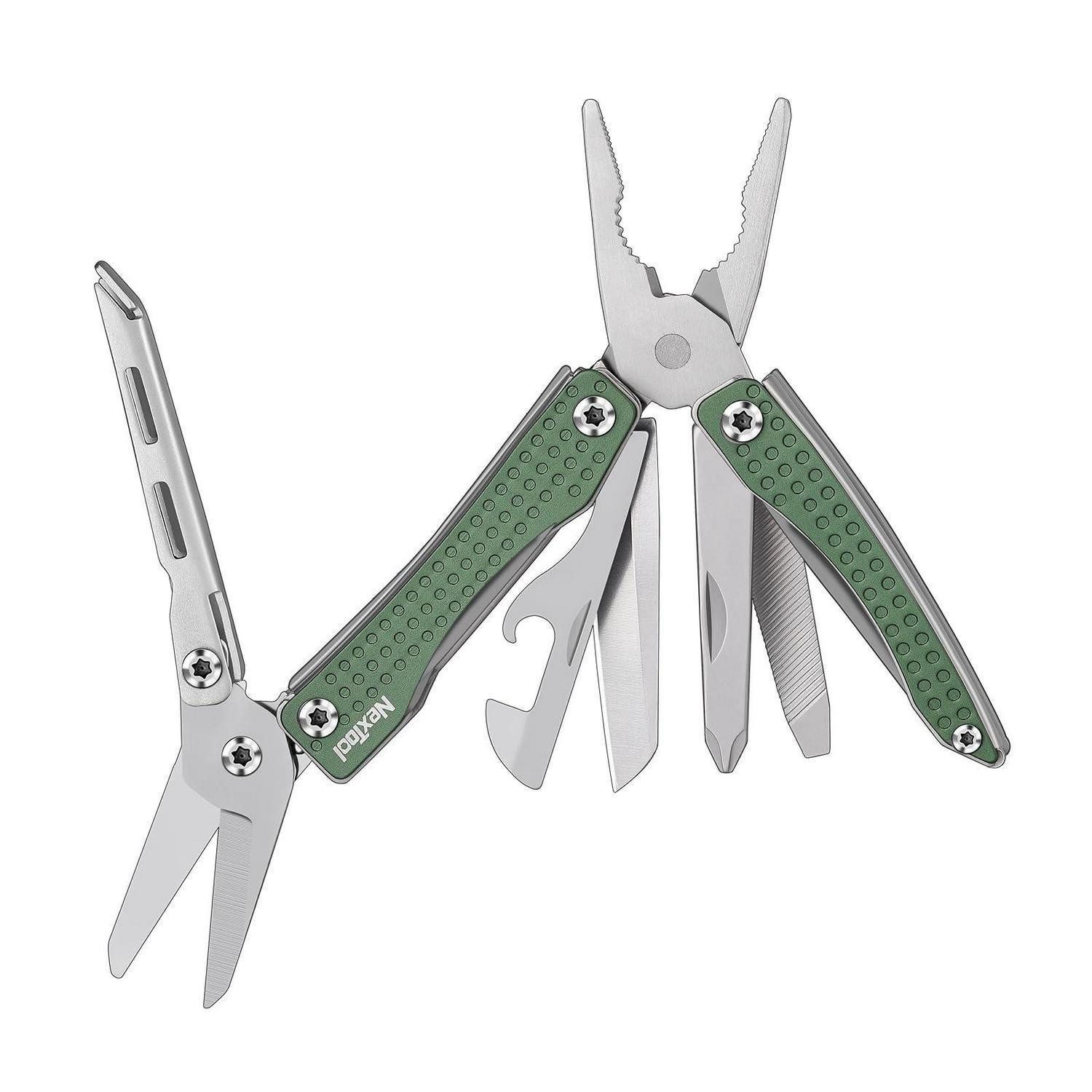 LuxusKollektion Multitool Multitool 10-in-1 Grün Mini
