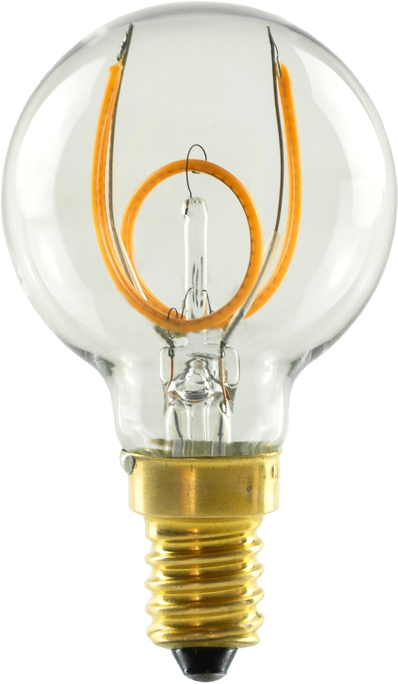SEGULA LED-Leuchtmittel Soft Line, E14, 1 St., Warmweiß, dimmbar, Soft Tropfenlampe klar, E14