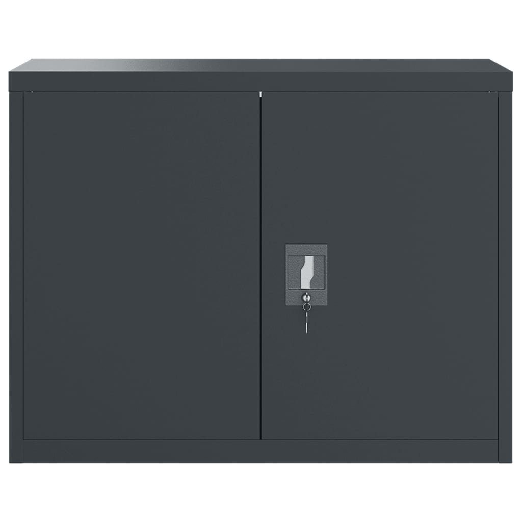 vidaXL Aktenschrank Aktenschrank Anthrazit 90x40x70 cm günstig online kaufen