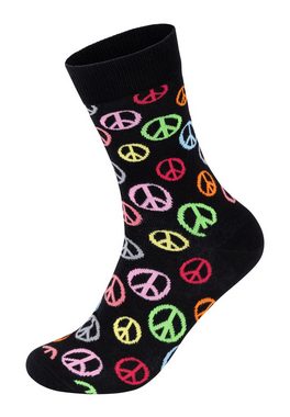 Happy Socks Basicsocken 3-Pack Peace-Victory Sign-Thumbs Up Socks Aus weicher Baumwolle