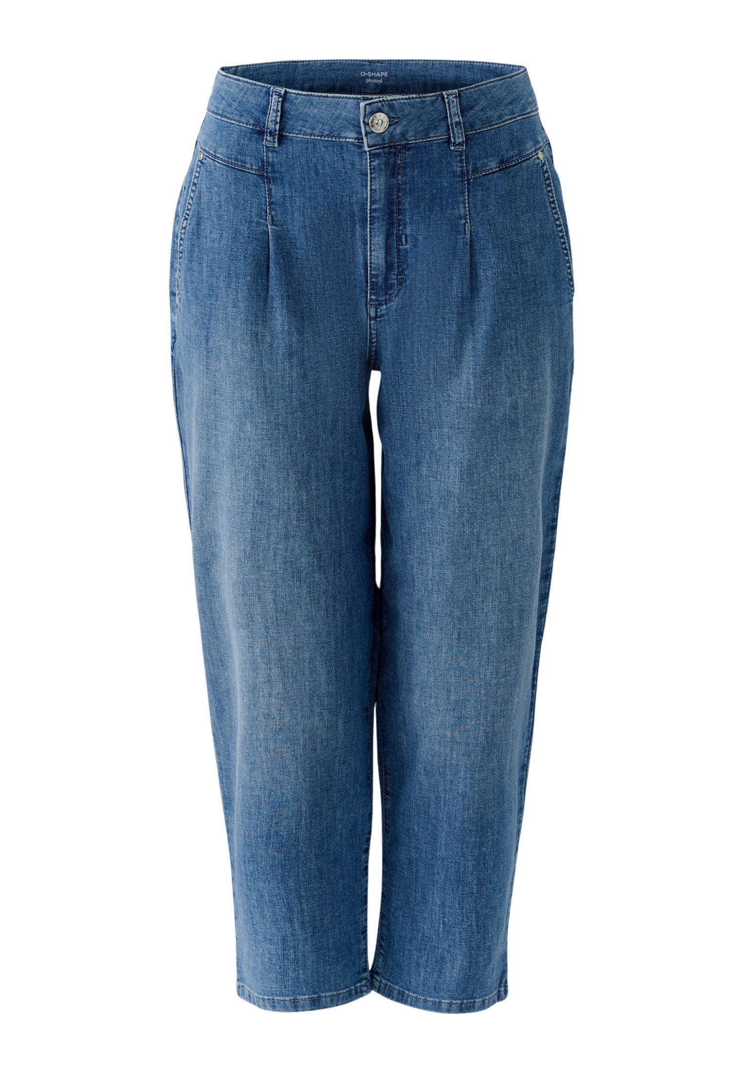 Oui Relax-fit-Jeans Nieten