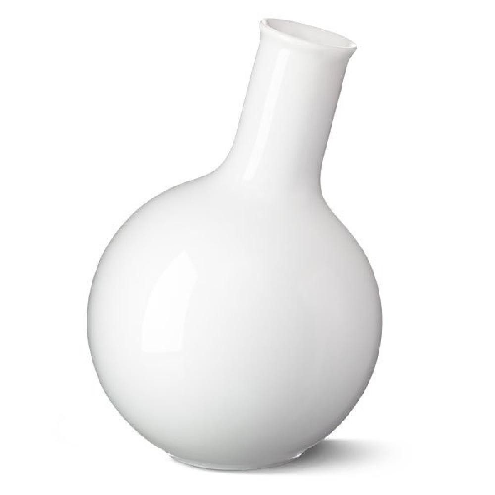 KPM Berlin Dekovase Vase LAB Bulb Weiß