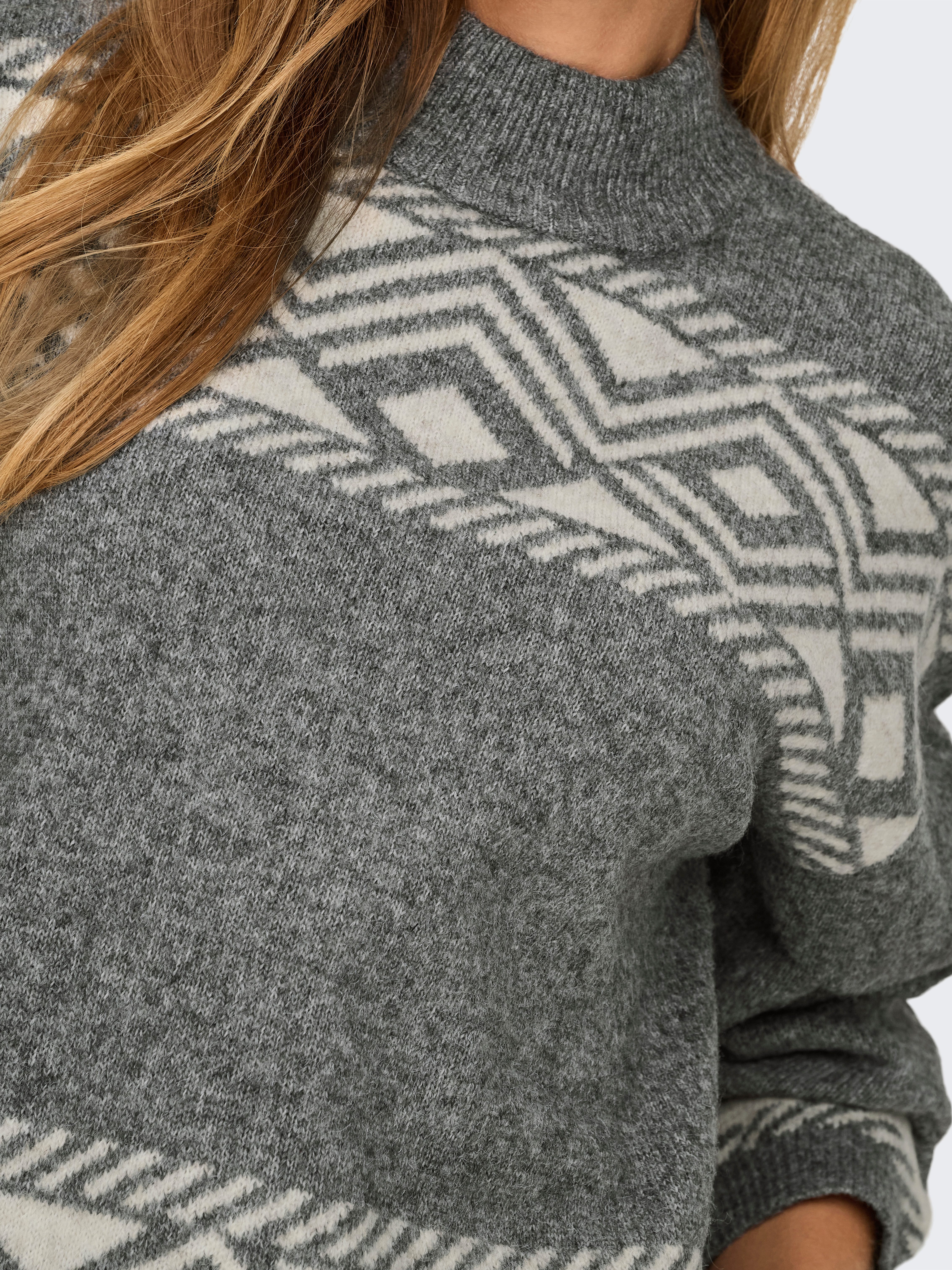 ONLY Stehkragenpullover ONLVICTORIA L/S PULLOVER KNT NOOS