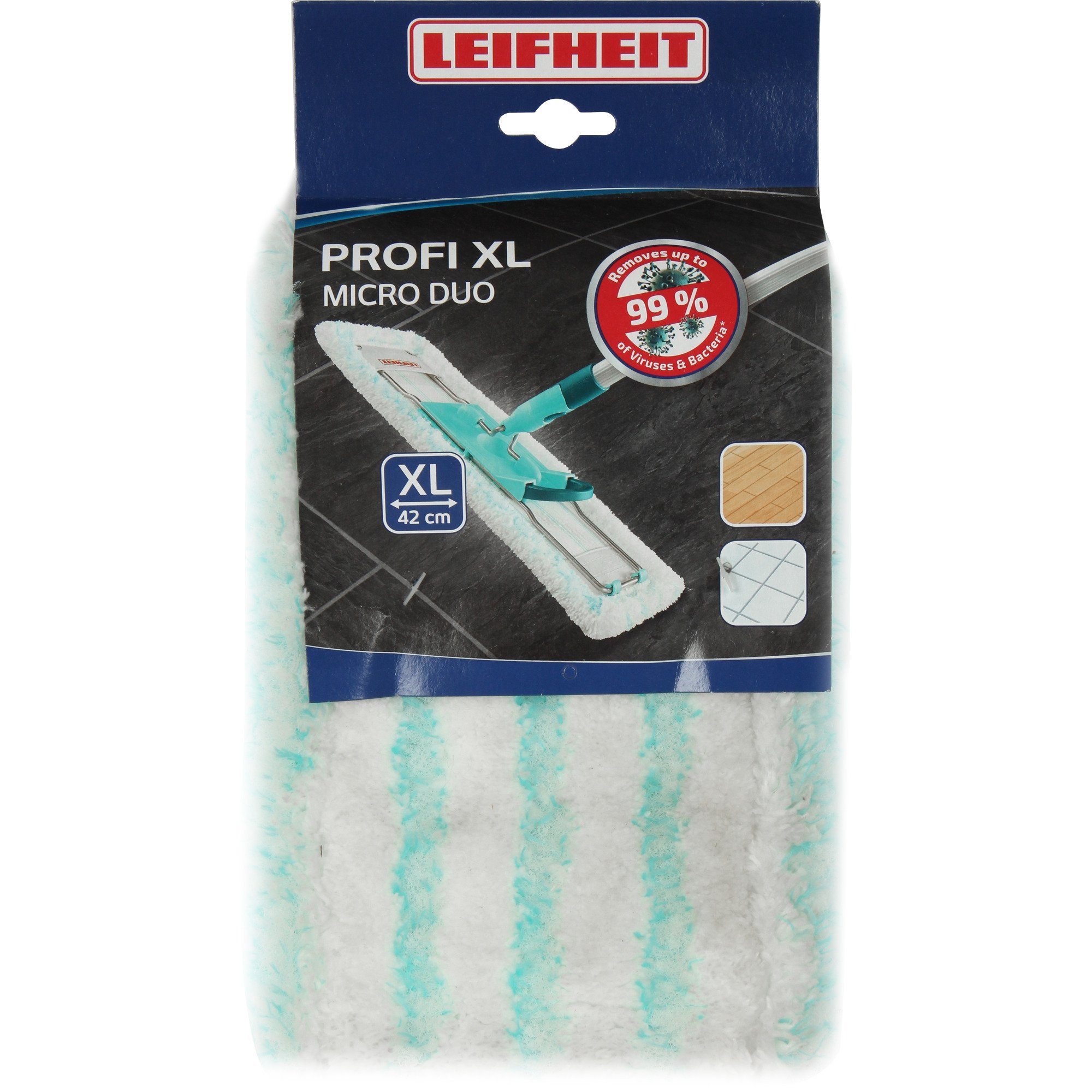 Staubwischer LEIFHEIT Wischbezug Profi XL micro duo