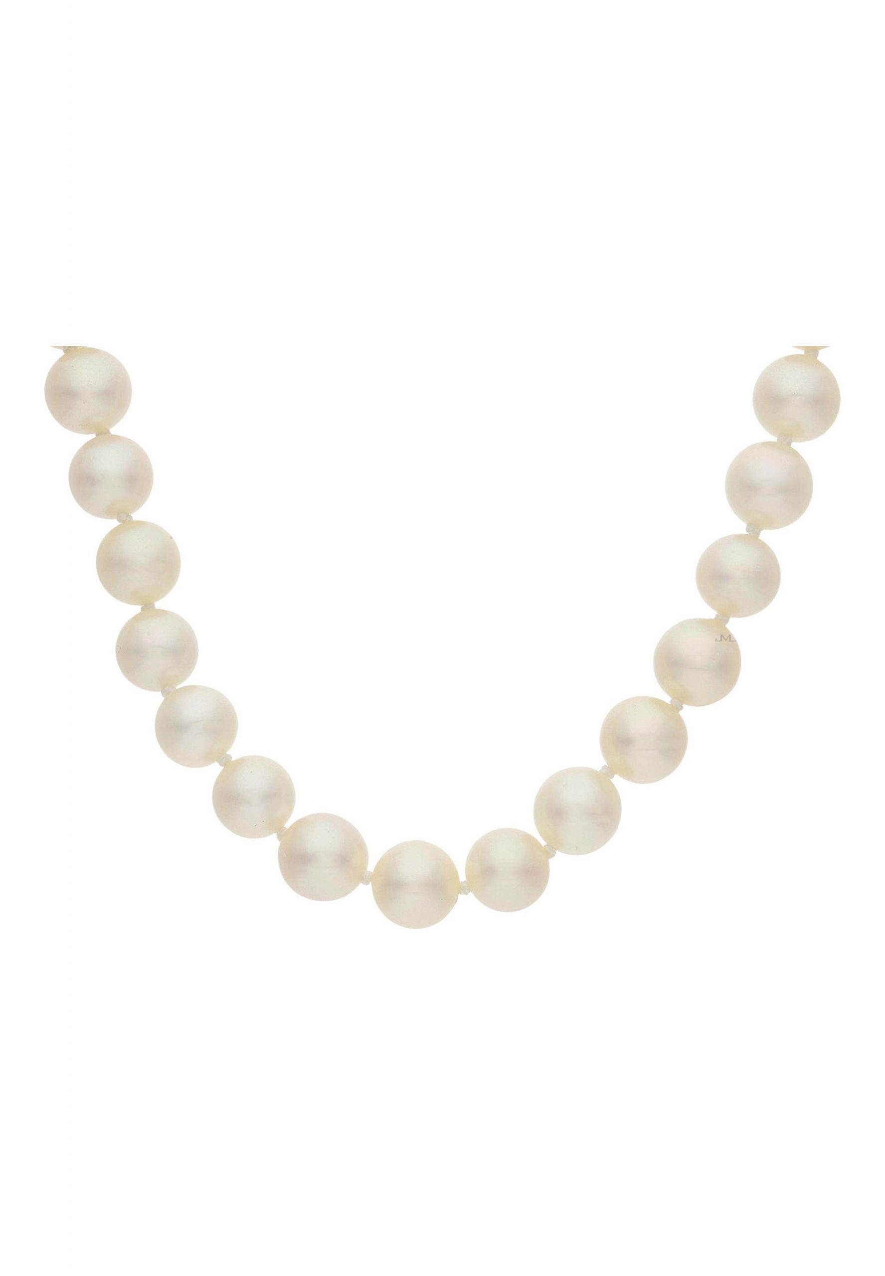 JuwelmaLux Perlenkette Perlenkette Weißgold (1-tlg), Damen Perlenkette  Weißgold 750/000, inkl. Schmuckschachtel