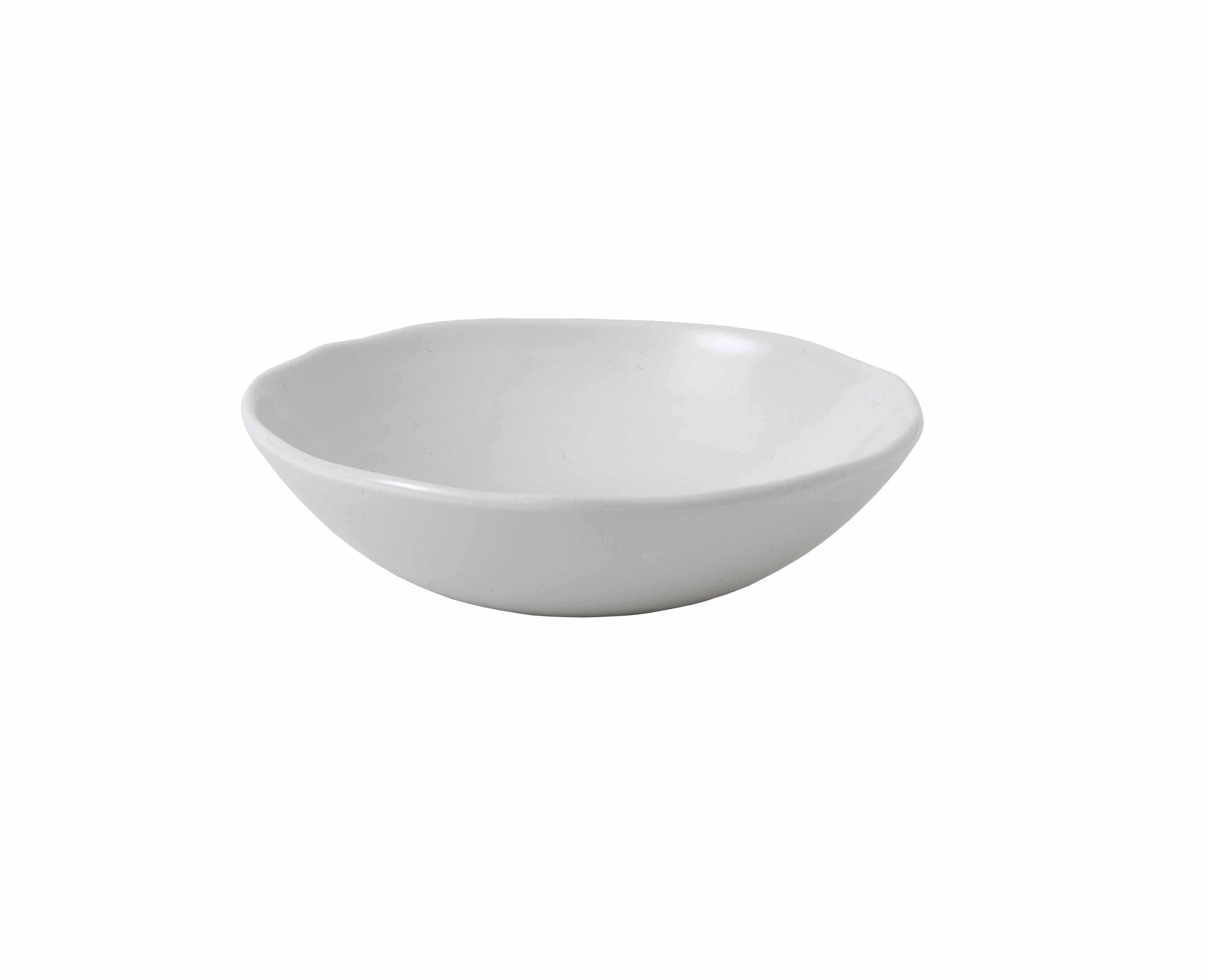 Dudson Teller-Set Dudson White Organisch Teller Tief Rechteckig Weiß 12 Stück 15cm/30cl, Feinstes Porzellan | Teller-Sets