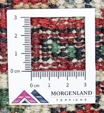 Wollteppich Keshan Teppich handgeknüpft rot, morgenland, rechteckig, Höhe: 10 mm
