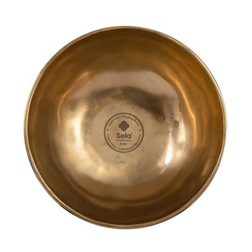 Sela Klangschalen se263,Harmony Singing Bowl, 19 cm mit Schlägel, mit Mikrofasertuch