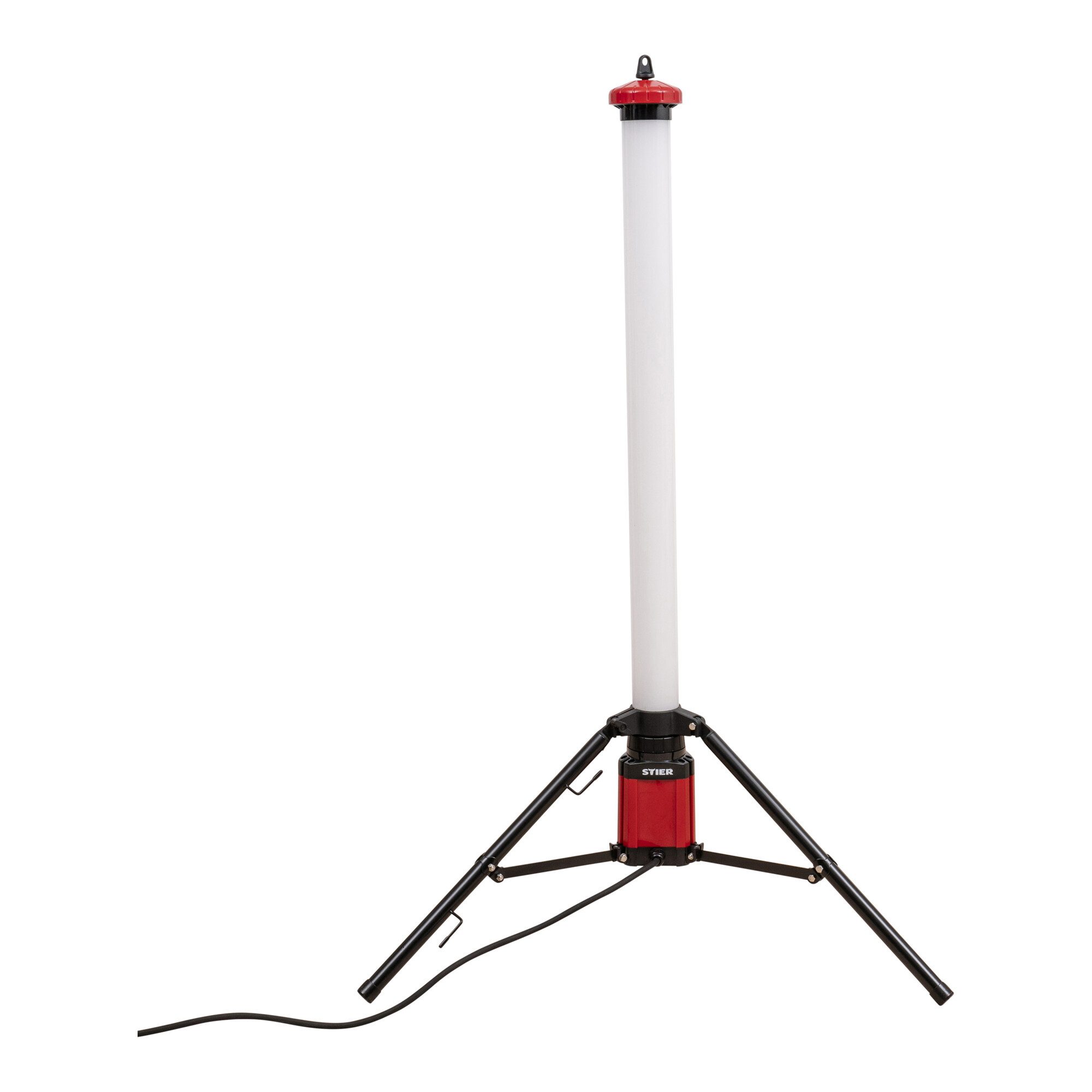 Stier Laterne STIER LED-Tower-Baustrahler 360° 4000 Lumen LED-Turm tageslichtweiß pl