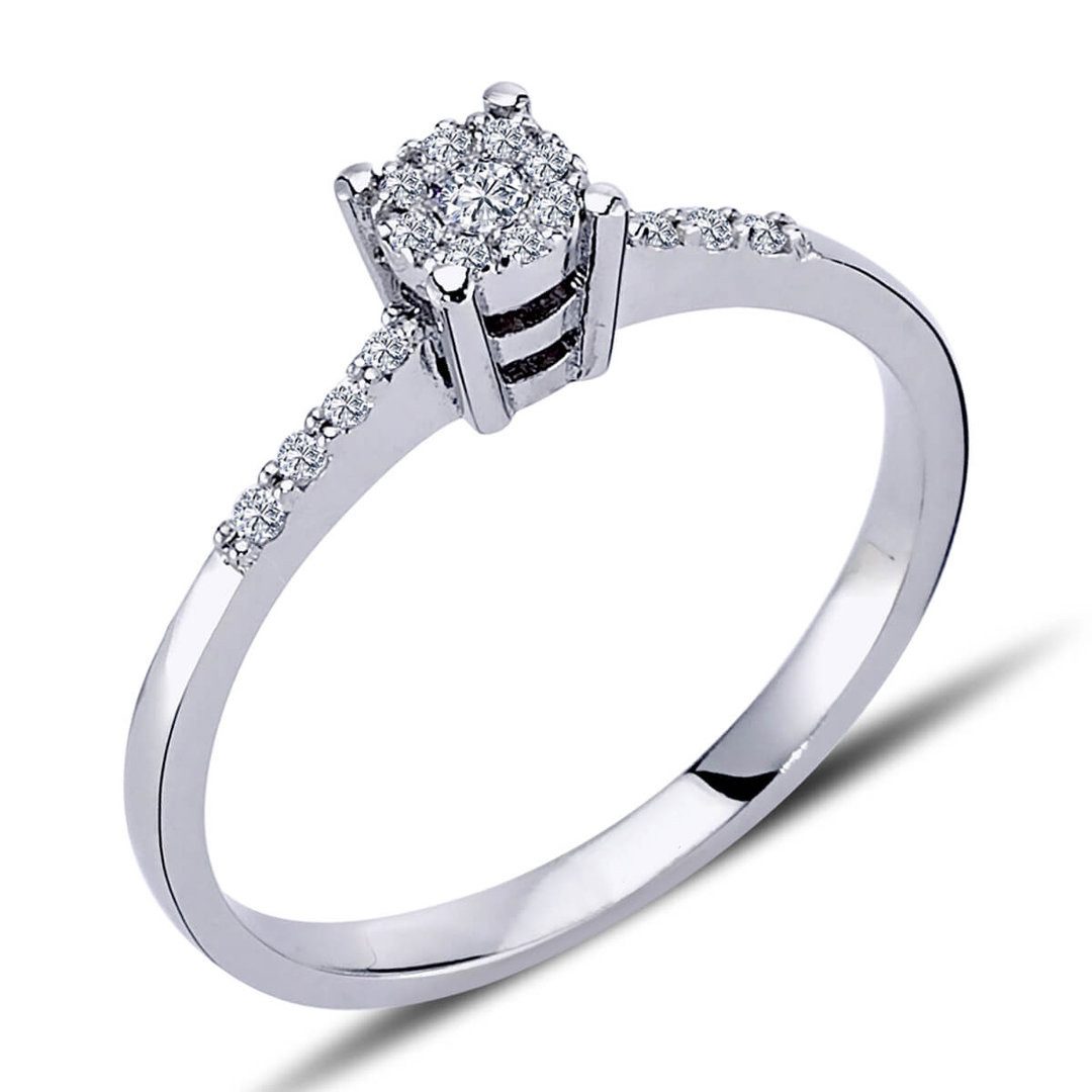 EinStein Diamant Diamantring Diamant Solitär Ring günstig online kaufen