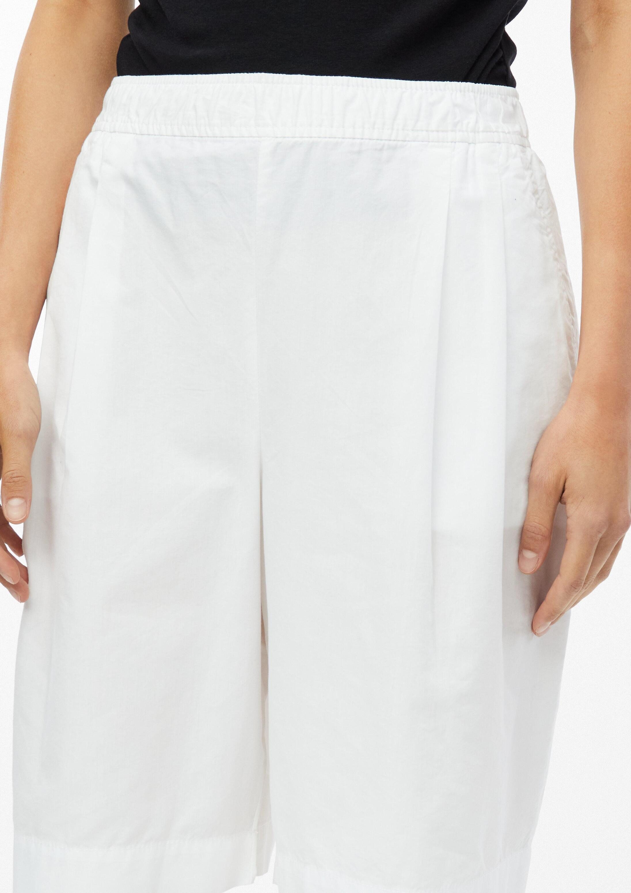 s.Oliver Shorts Hose Bermudahose aus Popeline mit Falten – Bild 4 von 5