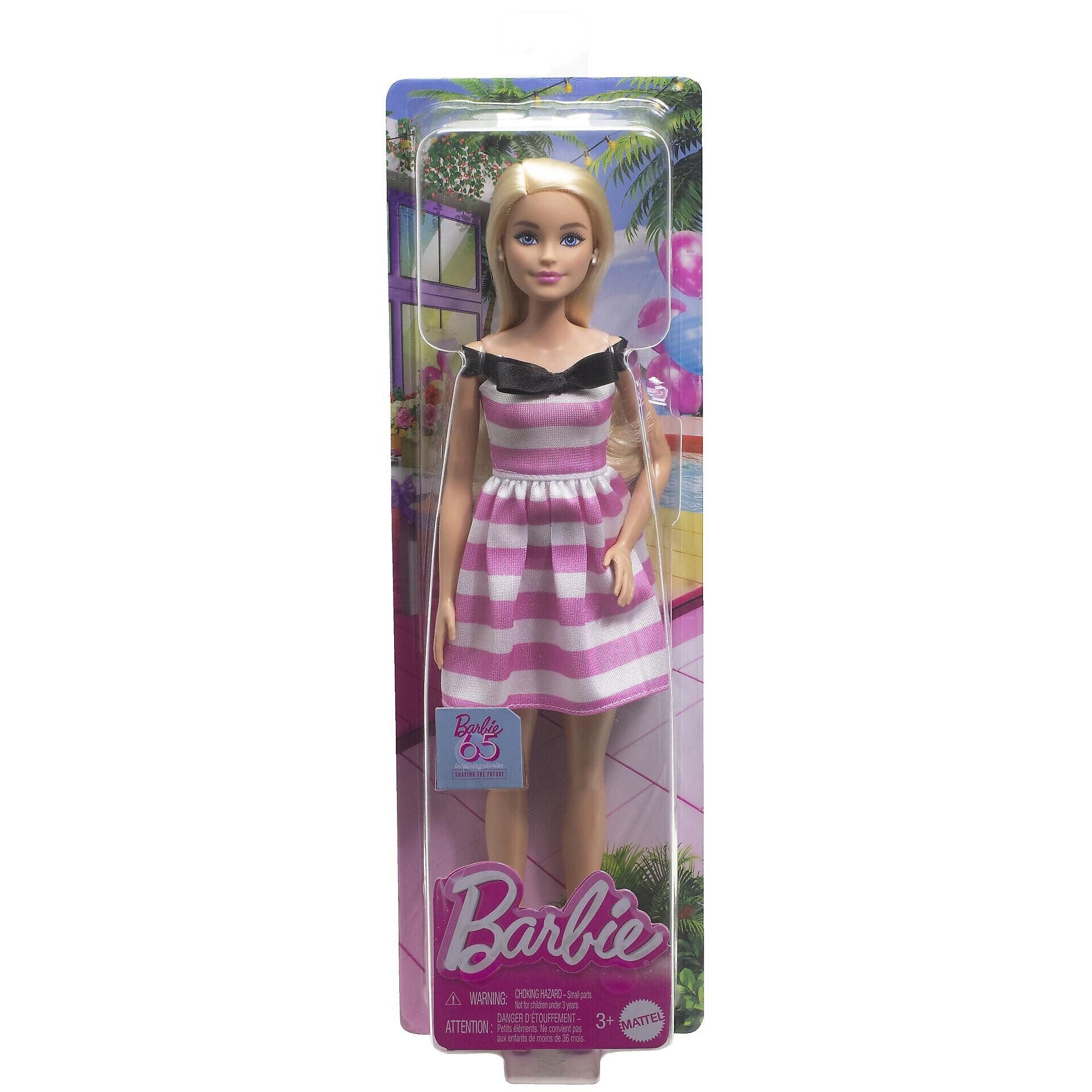 Mattel® Spiel Mattel Barbie Puppe zum 65. Jahrestag HTH660