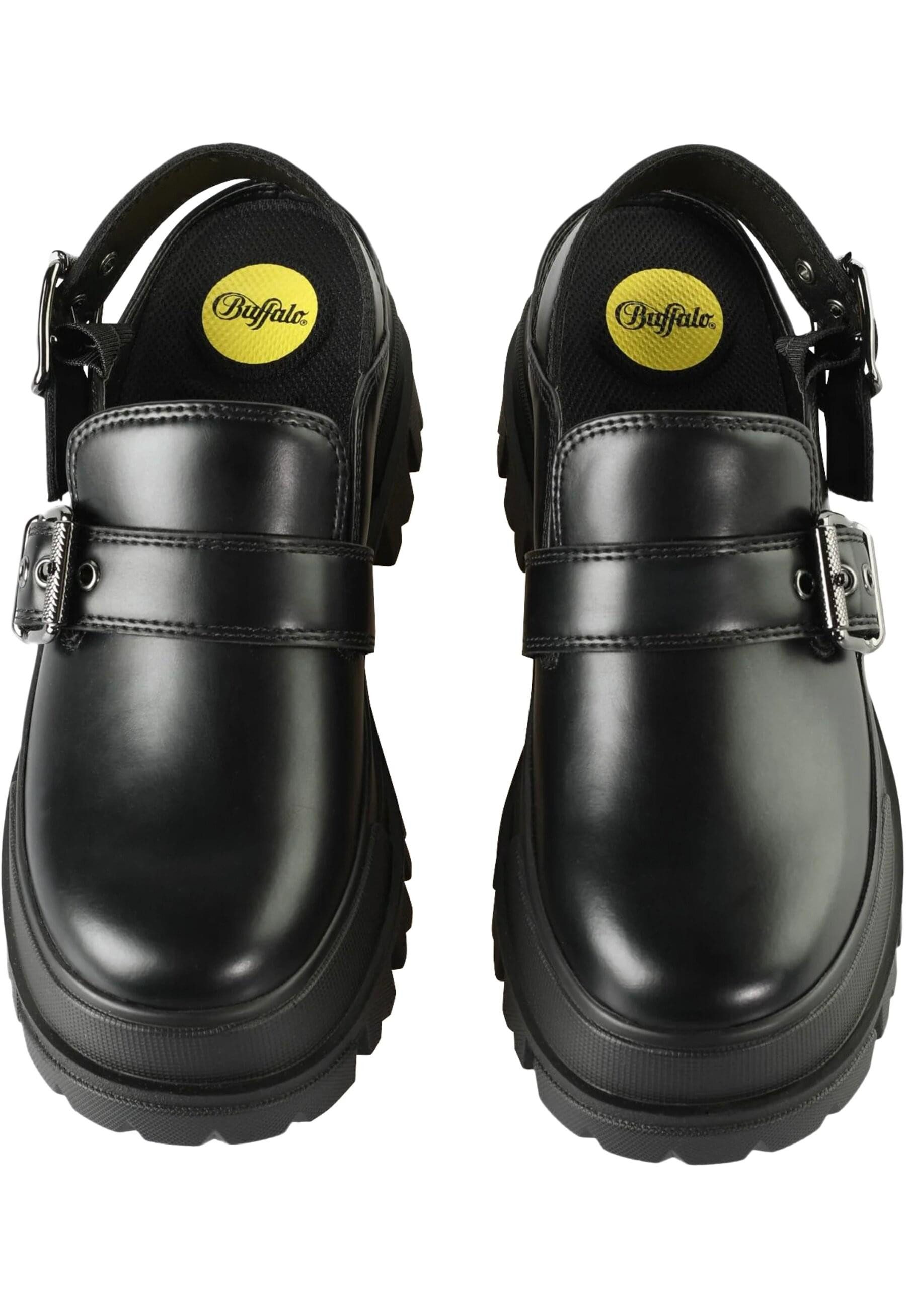 Buffalo Buffalo Damen Buffalo Aspah Clog Snd Vegan Box Sandale