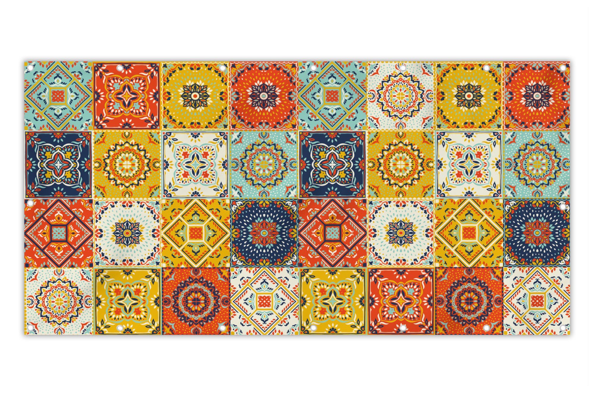 MuchoWow Balkonsichtschutz Vintage - Blumen - günstig online kaufen