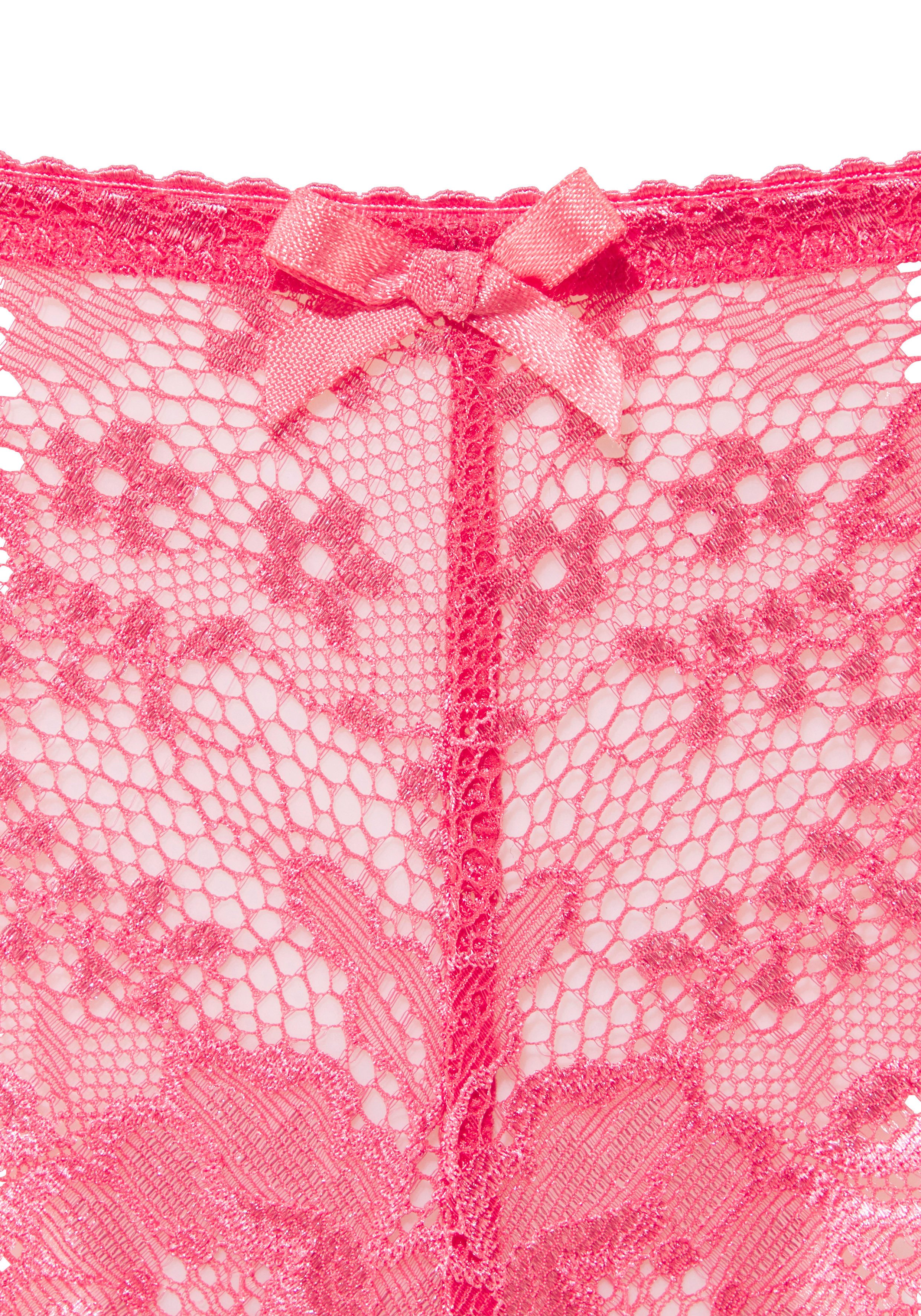 LASCANA String aus schöner Vollspitze und Schleife – Bild 2 von 3