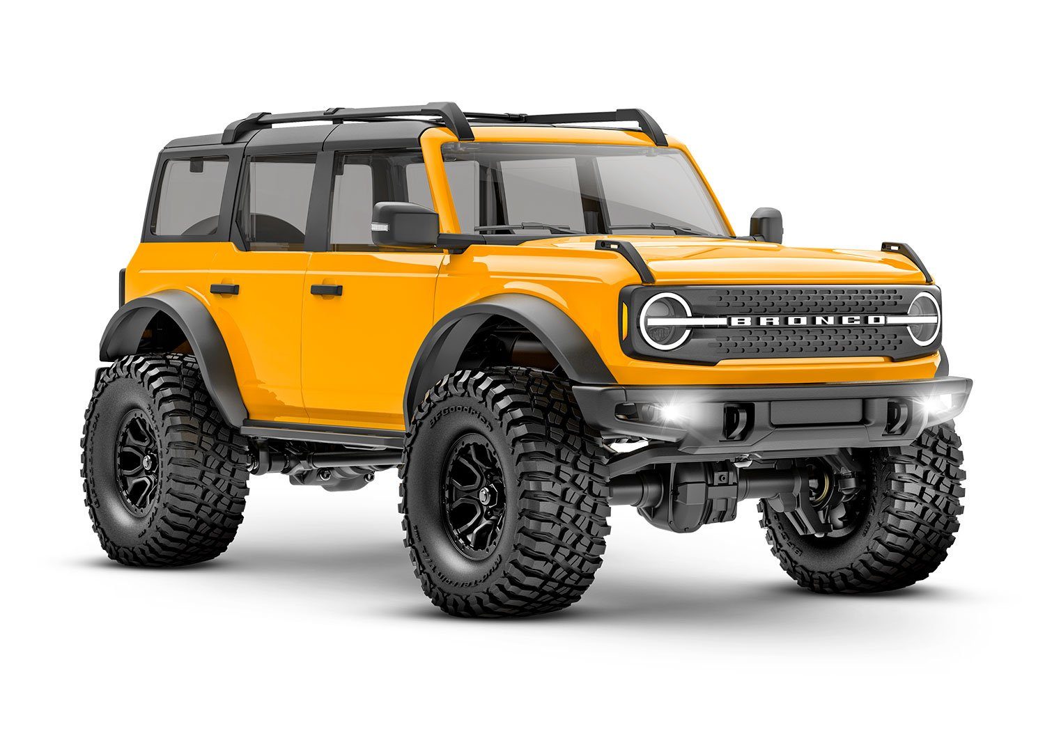 RC-Buggy Traxxas RC Crawler TRX-4M Ford Bronco 4x4 orange 1:18 Crawler RTR