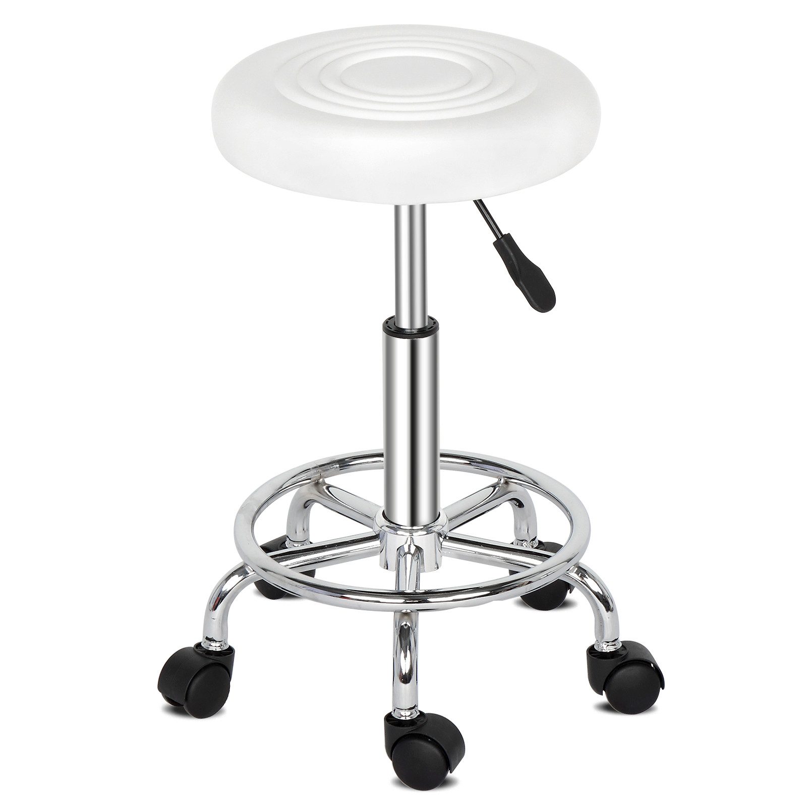 FUROKOY Hocker Runder Drehhocker, Rollhocker aus günstig online kaufen