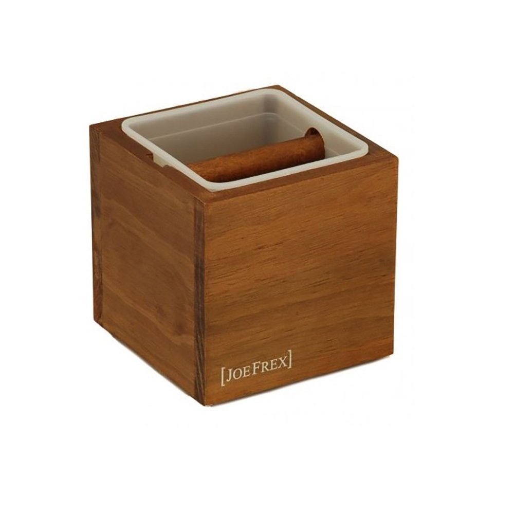 JOEFREX Трамбуватиstation JOE FREX Abschlagbehälter aus Holz Braun