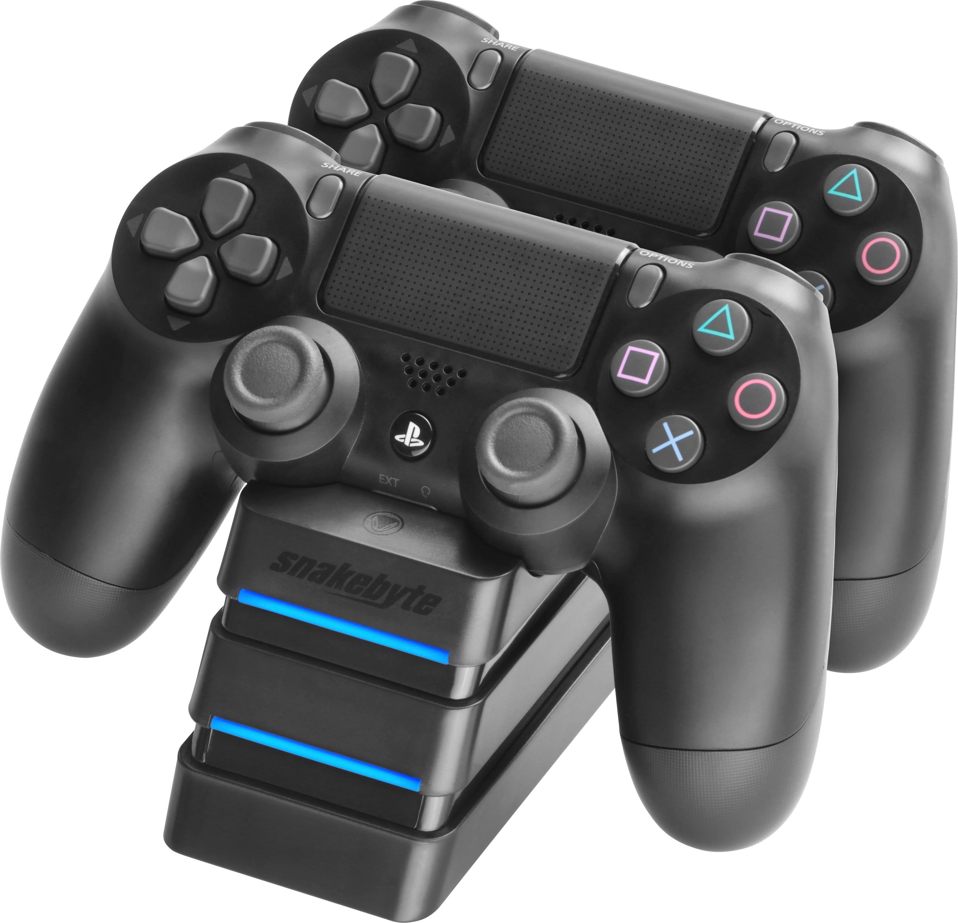 Snakebyte Twin: Charge 4 Ladestation (schwarz) Controller-Ladestation
