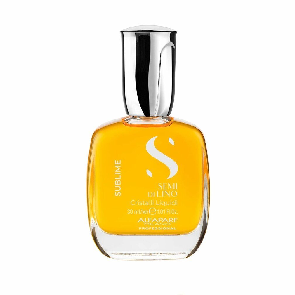 Semi 30 ml Sublime Siero Alfaparf Liquidi Cristalli Haaröl di Lino Illuminante