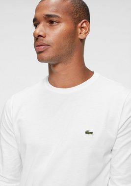 Lacoste Langarmshirt (1-tlg) mit Lacoste Logo auf der Brust