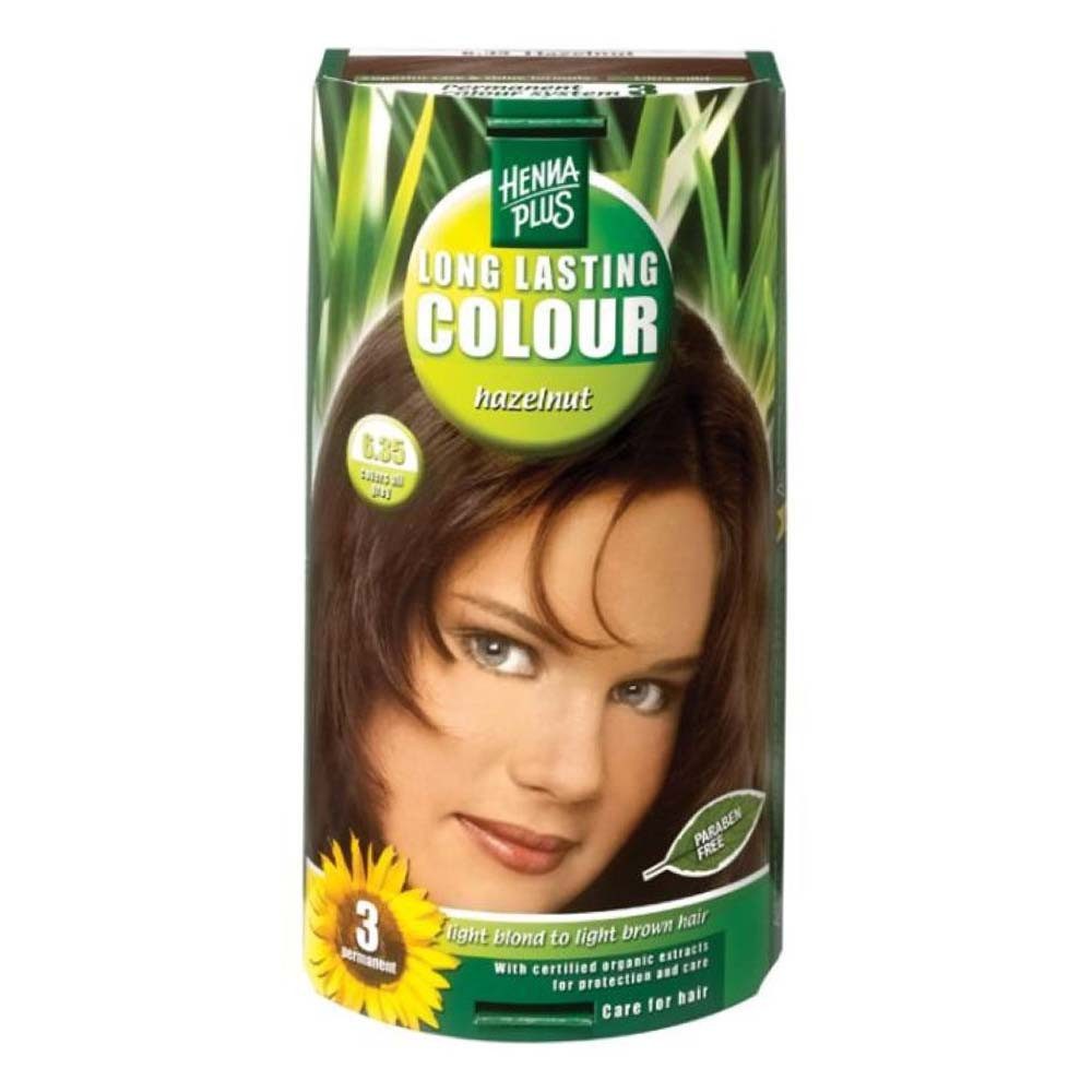 Henna Plus Haarfarbe Haarfarbe - 6.35 Haselnuss 100ml