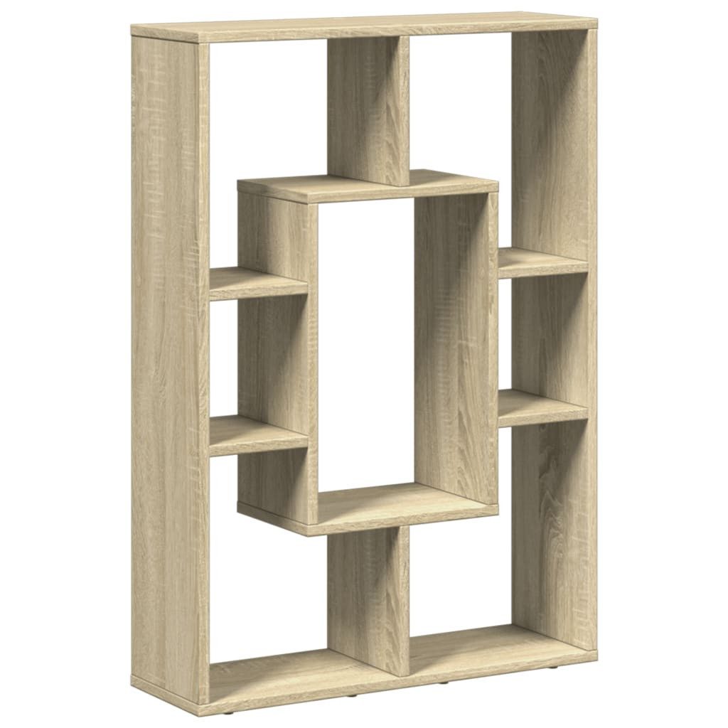 vidaXL Bücherregal Bücherregal Sonoma-Eiche 63x20x90 cm günstig online kaufen
