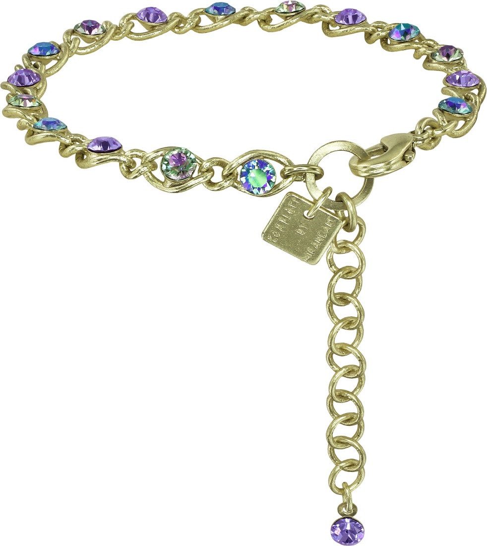 KONPLOTT Gliederarmband Konplott: Armband Magic Fireball shinny brass
