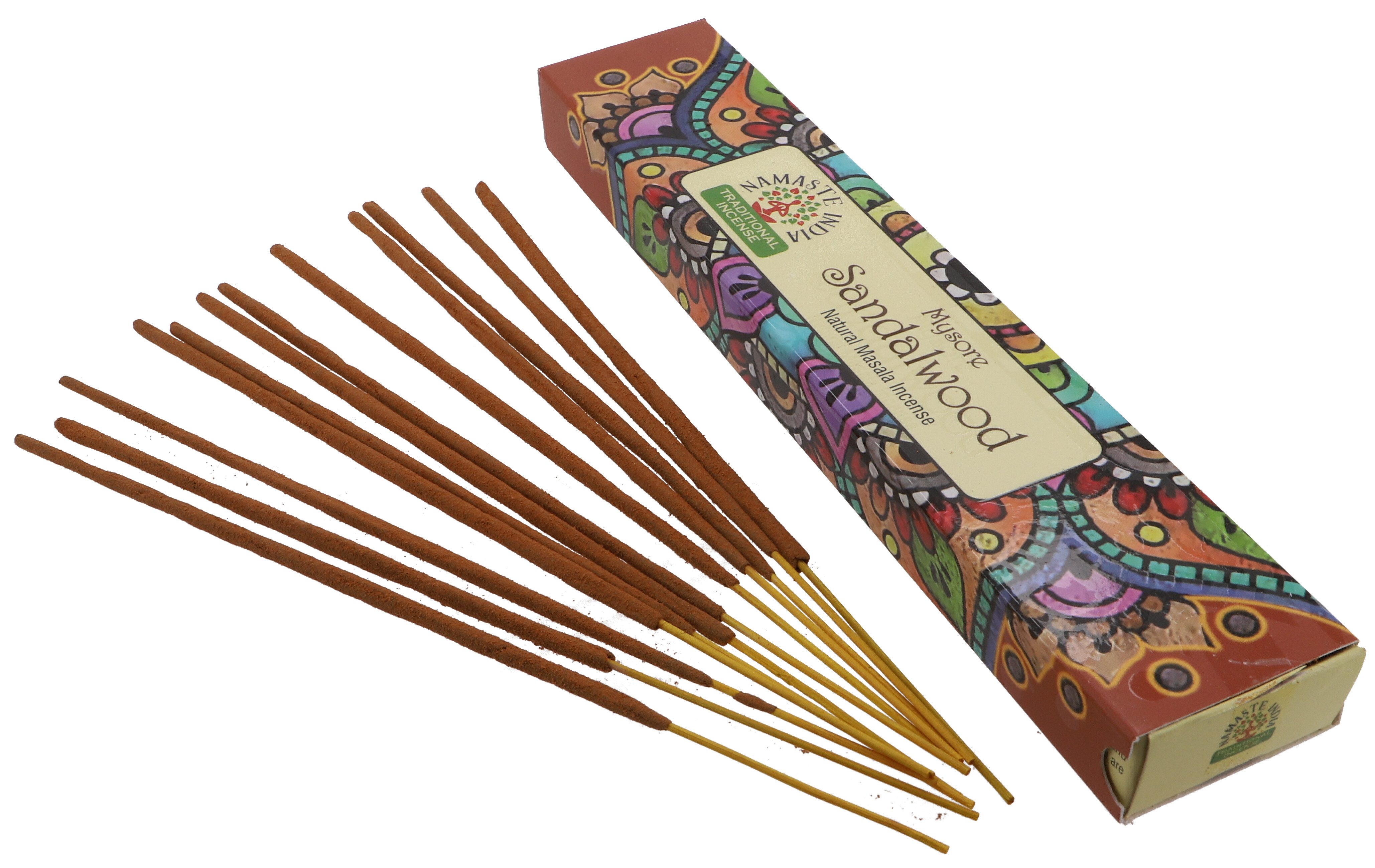 Guru-Shop Räucherstäbchen Natürliche Massala Räucherstäbchen aus Süd..