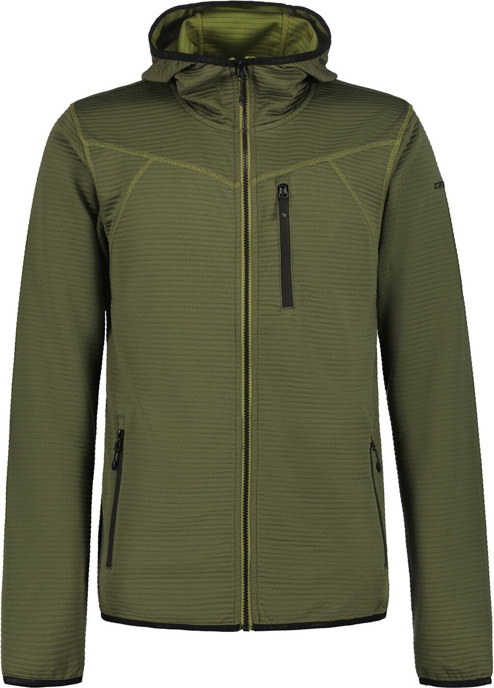 Icepeak Fleecejacke ICEPEAK BECKLEY DUNKEL OLIVGRÜN