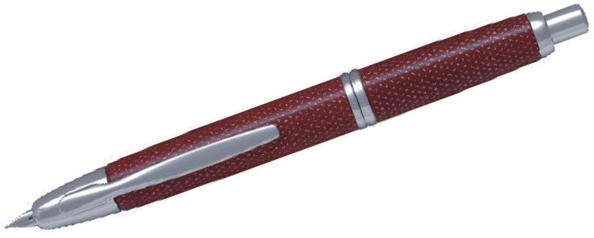Pilot Pen Füllhalter Füllfederhalter Capless Splash Feder M rot