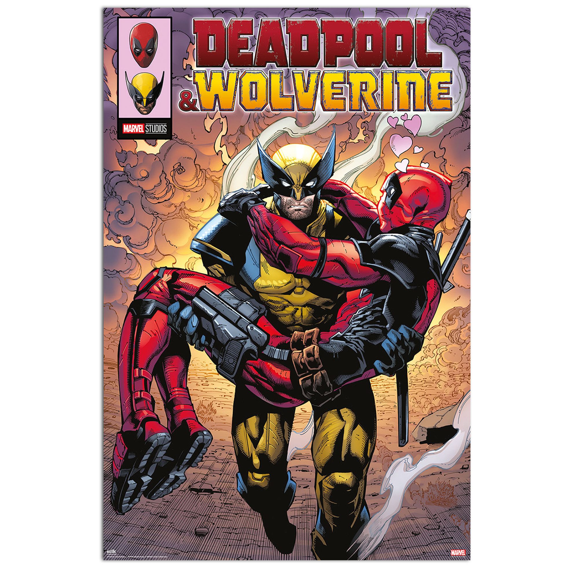 Grupo Erik Poster Marvel Comics Poster Deadpool & Wolverine 1 61 x 91,5 cm